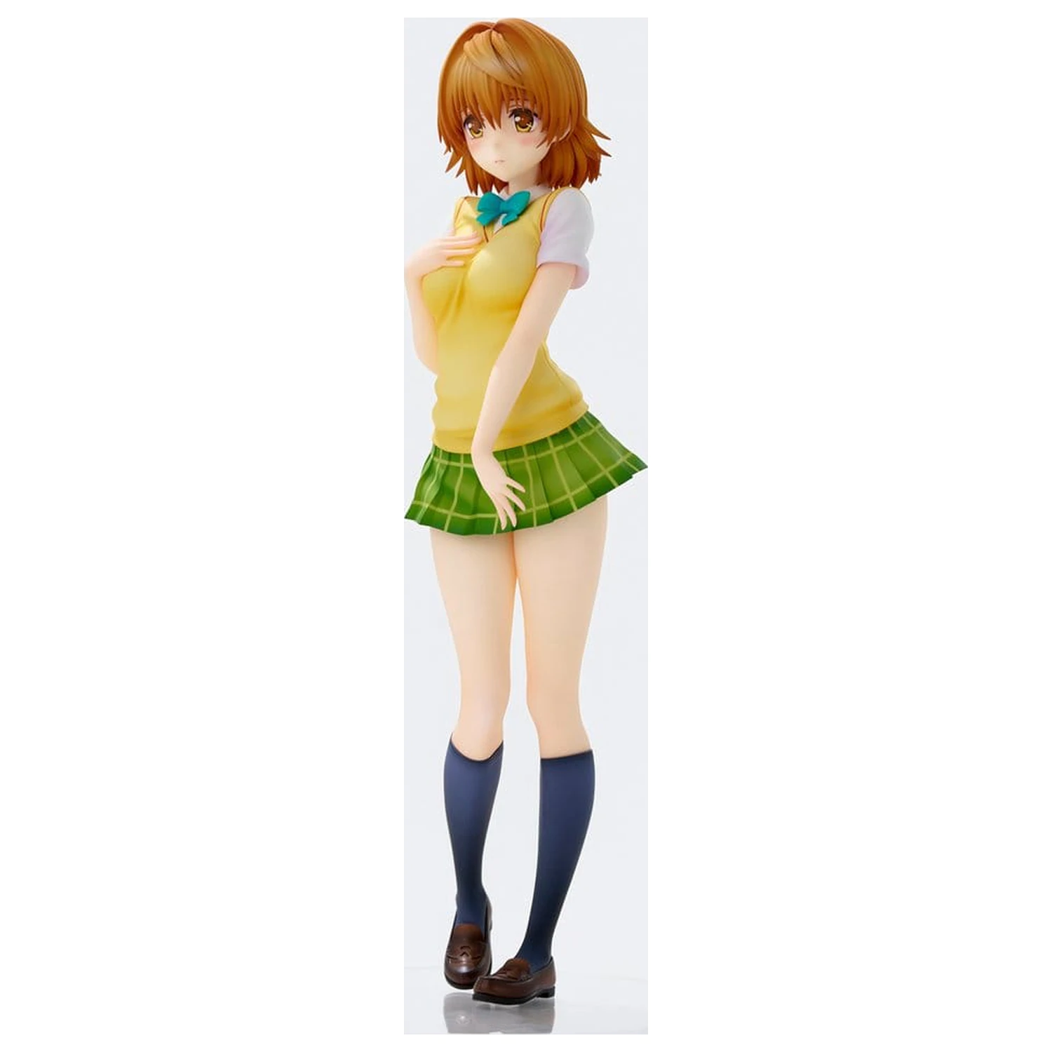 To Love-Ru Darkness Schuluniform Serie PVC Figur Riko Yuzaki 28 cm Produktfoto