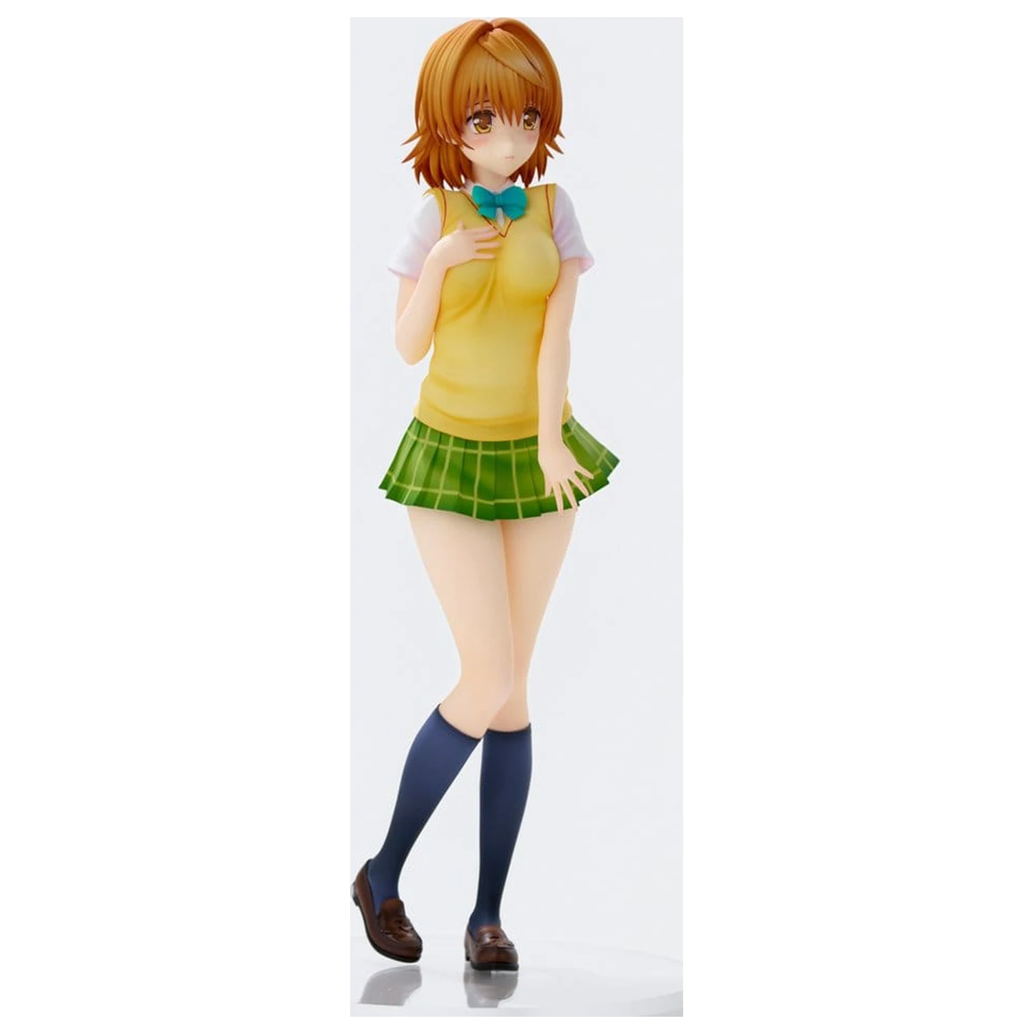 To Love-Ru Darkness Schuluniform Serie PVC Figur Riko Yuzaki 28 cm Produktfoto