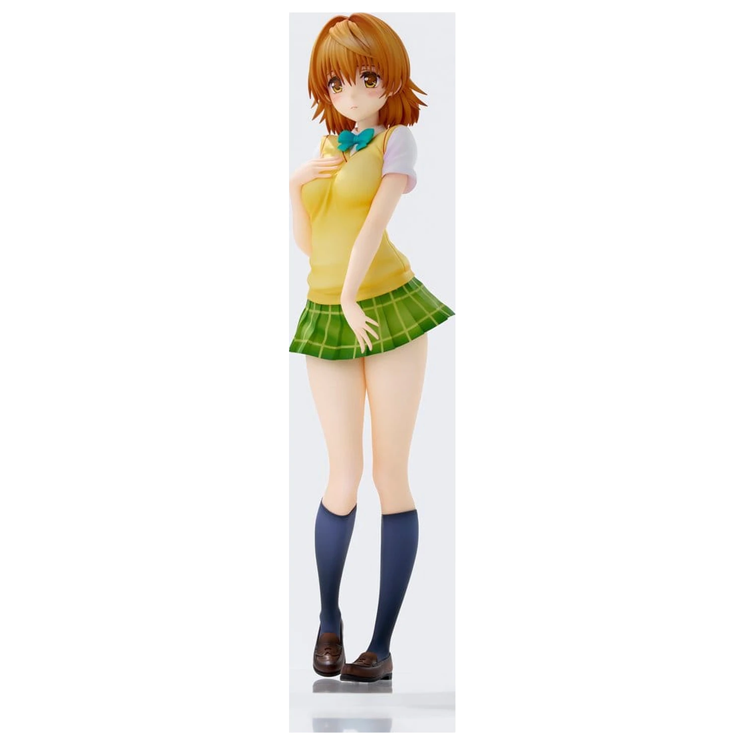 To Love-Ru Darkness Schuluniform Serie PVC Figur Riko Yuzaki 28 cm Produktfoto