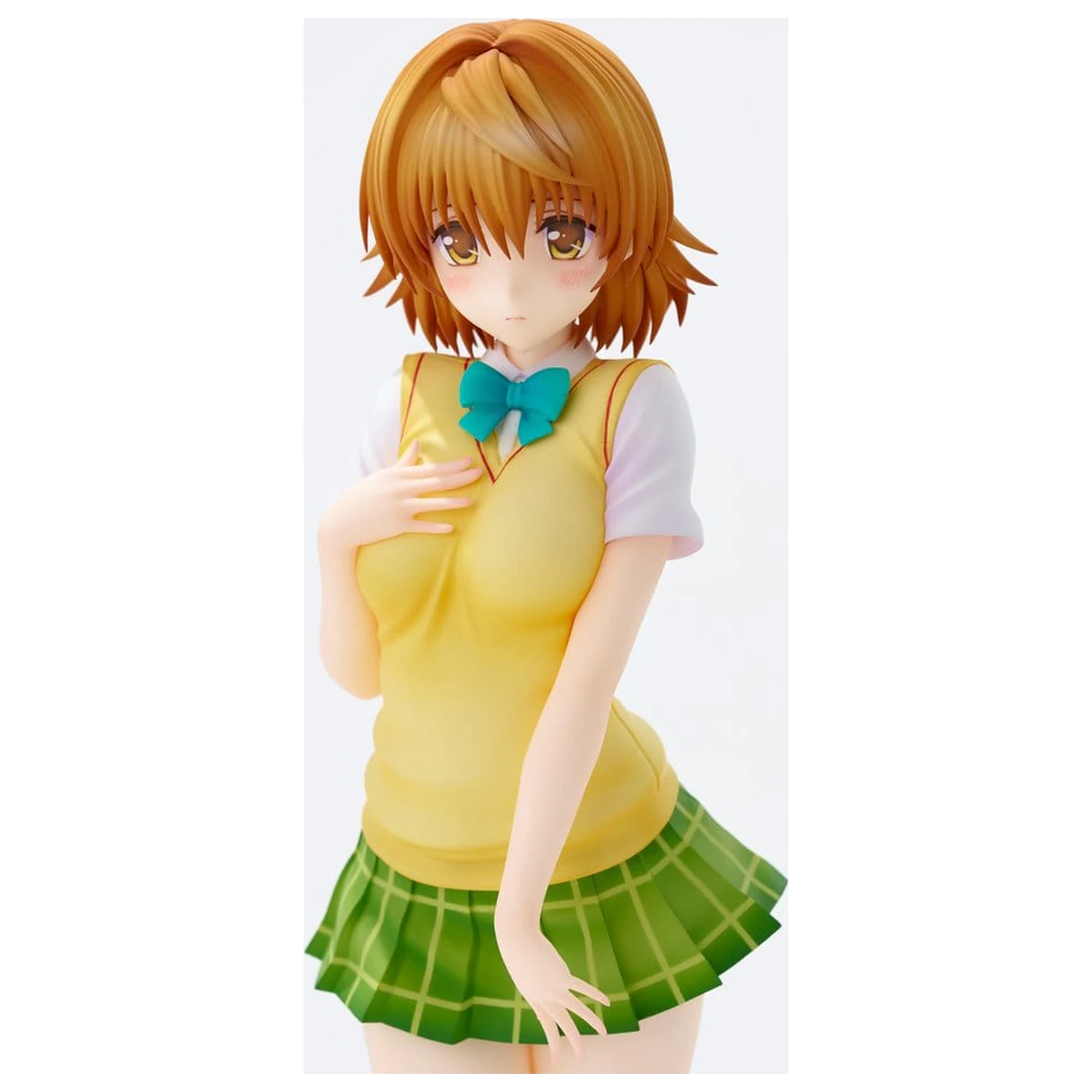 To Love-Ru Darkness Schuluniform Serie PVC Figur Riko Yuzaki 28 cm Produktfoto