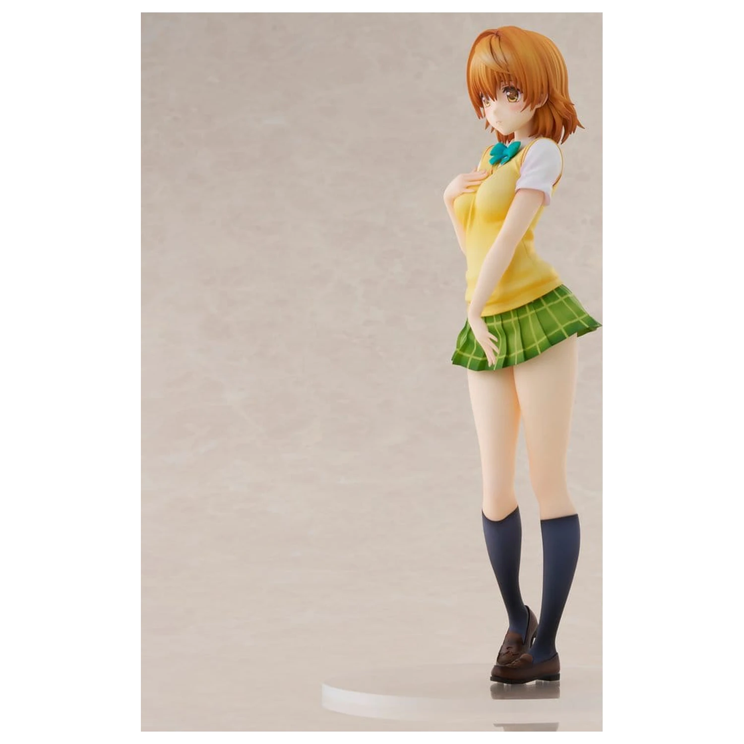 To Love-Ru Darkness Schuluniform Serie PVC Figur Riko Yuzaki 28 cm Produktfoto