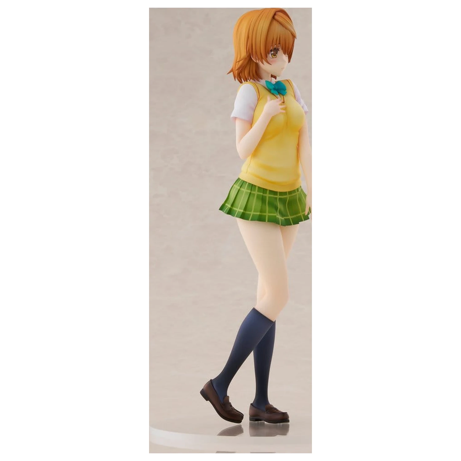 To Love-Ru Darkness Schuluniform Serie PVC Figur Riko Yuzaki 28 cm Produktfoto