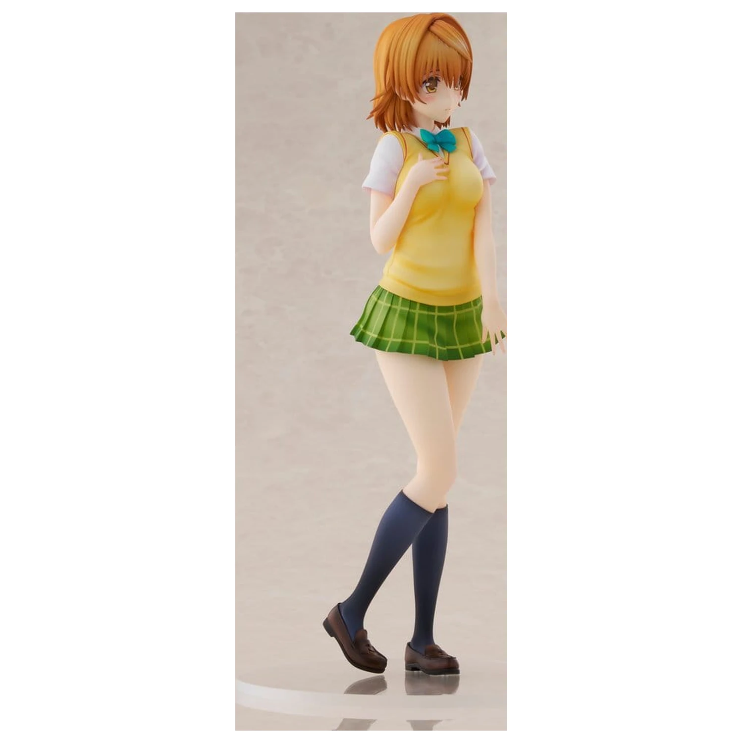 To Love-Ru Darkness Schuluniform Serie PVC Figur Riko Yuzaki 28 cm Produktfoto