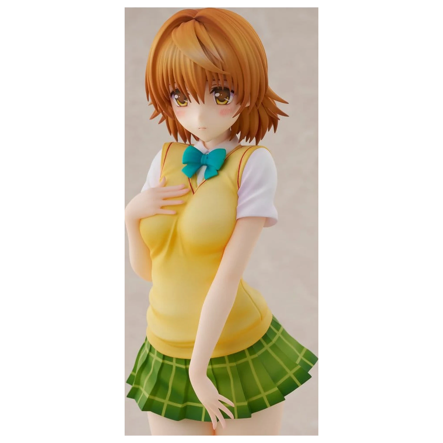 To Love-Ru Darkness Schuluniform Serie PVC Figur Riko Yuzaki 28 cm Produktfoto