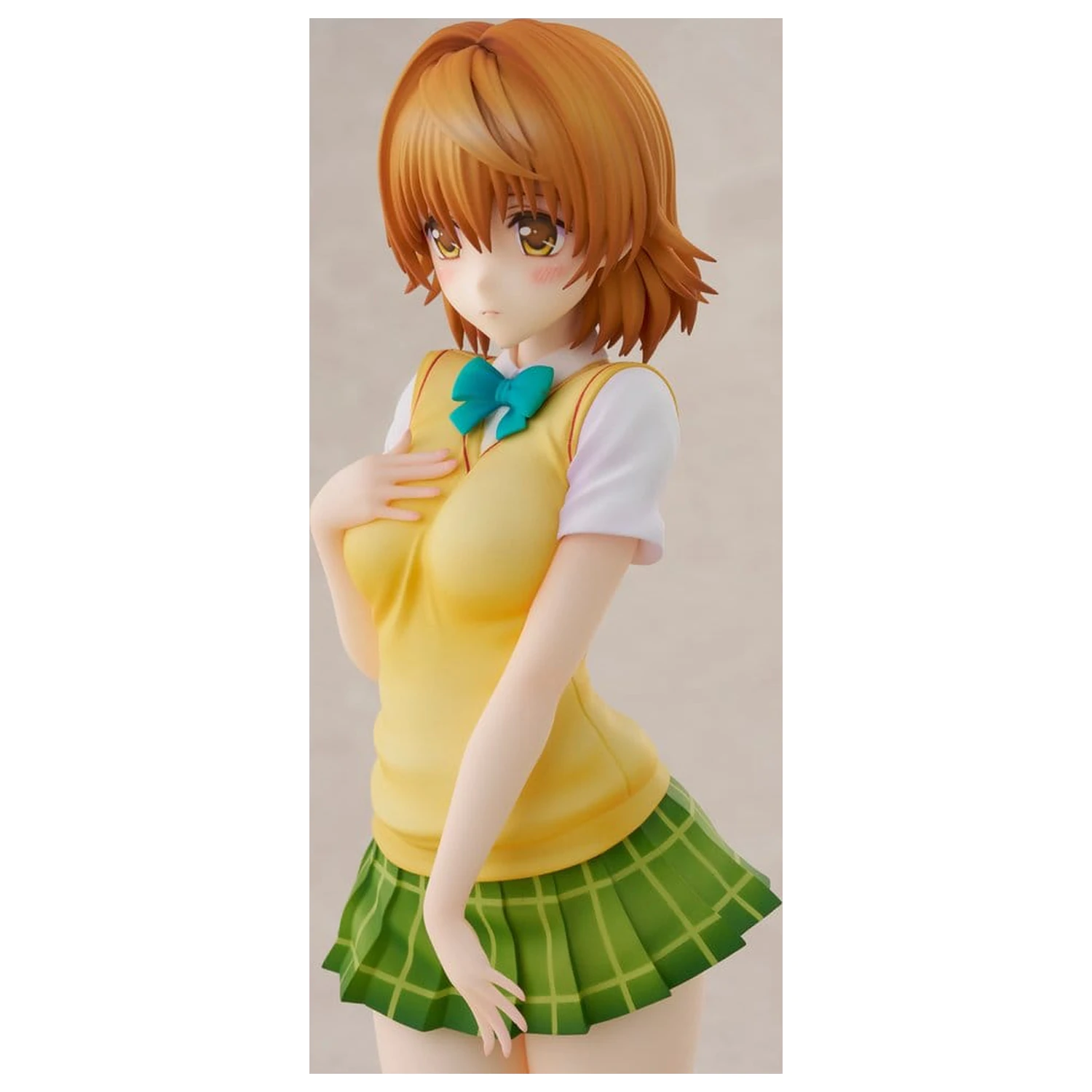To Love-Ru Darkness Schuluniform Serie PVC Figur Riko Yuzaki 28 cm Produktfoto