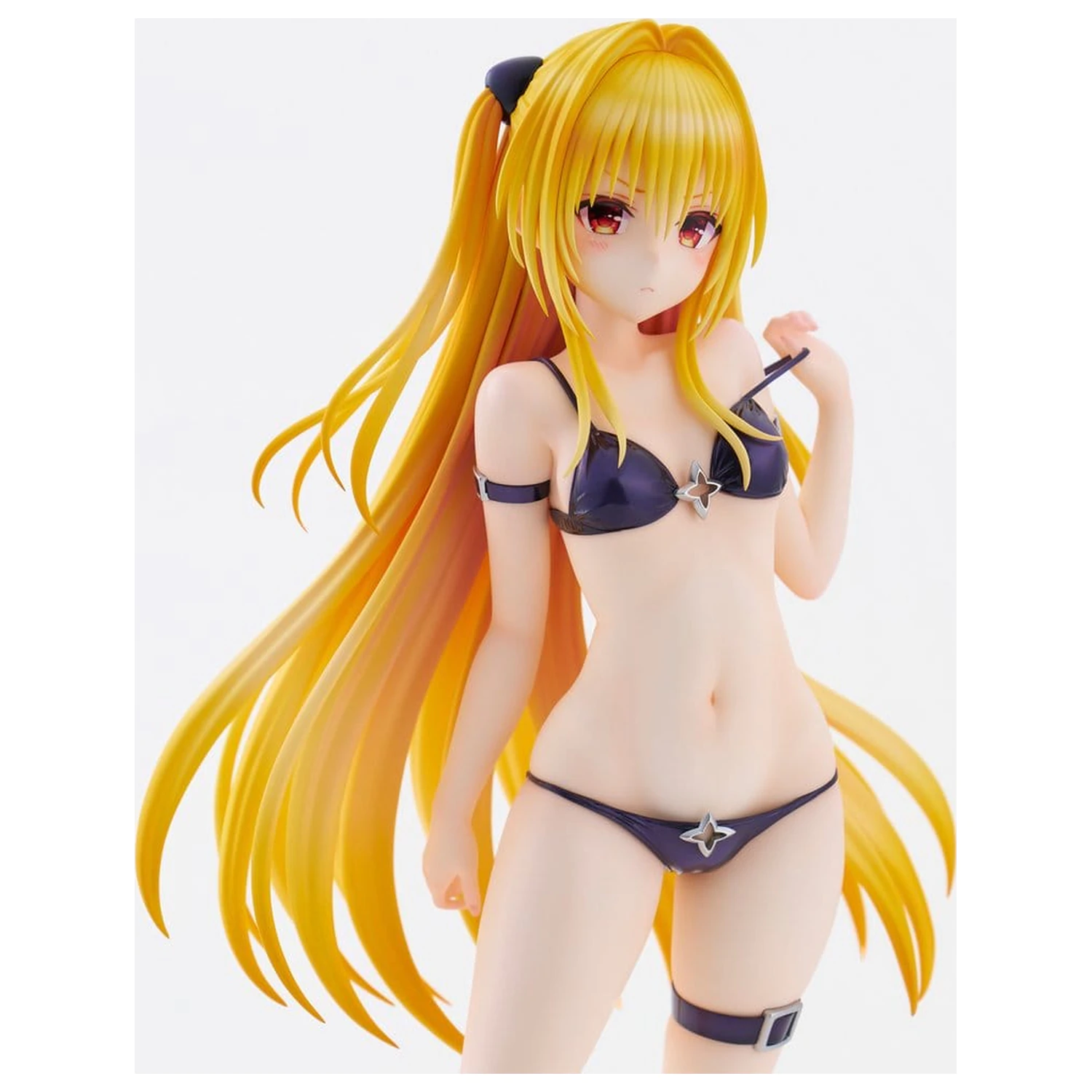 To Love Ru Darkness Badeanzug Serie PVC Figur 1/4 Golden Darkness 39 cm Produktfoto