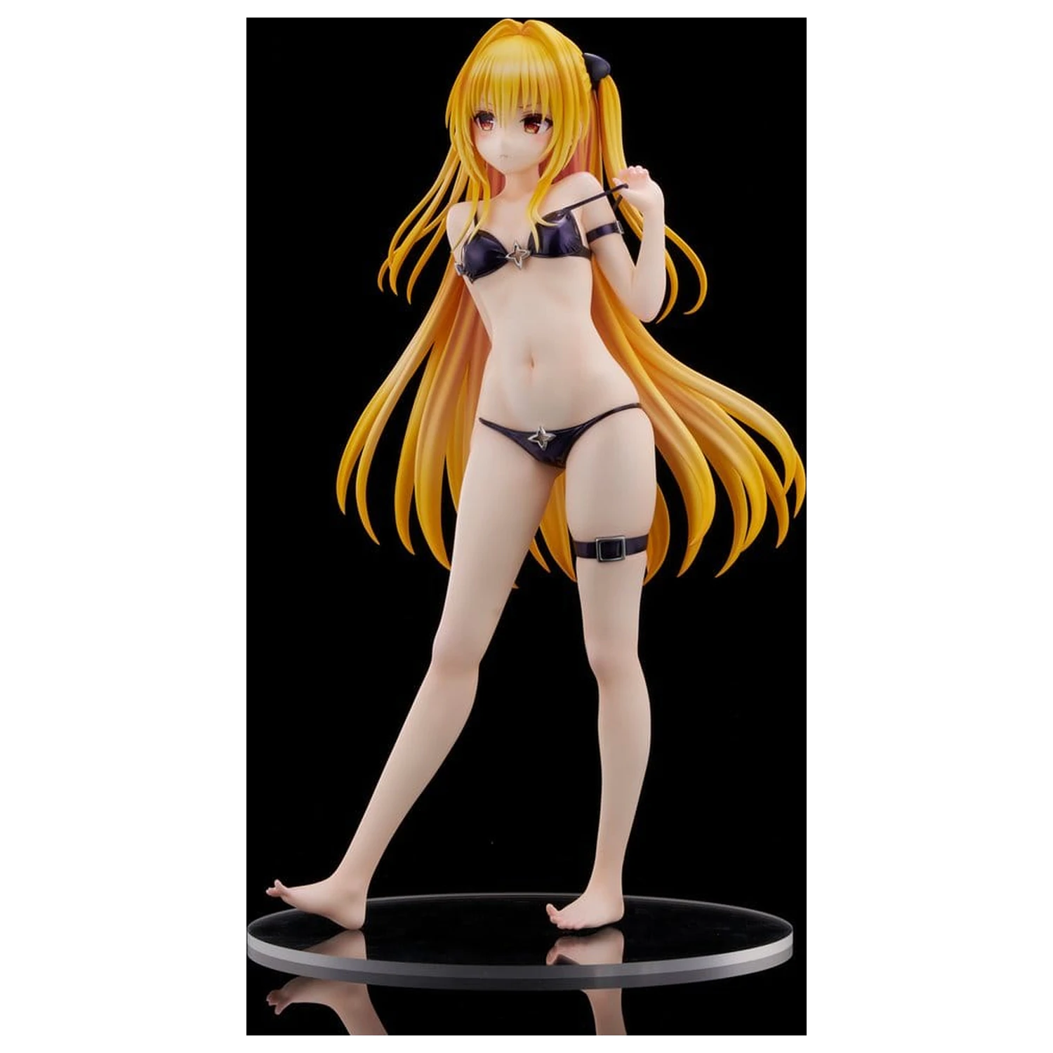 To Love Ru Darkness Badeanzug Serie PVC Figur 1/4 Golden Darkness 39 cm Produktfoto