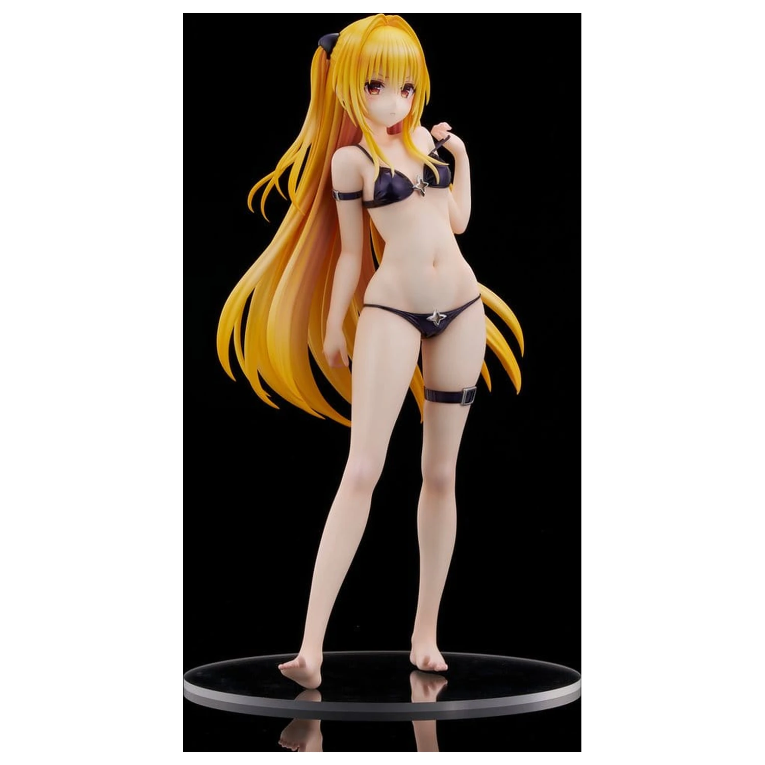 To Love Ru Darkness Badeanzug Serie PVC Figur 1/4 Golden Darkness 39 cm Produktfoto