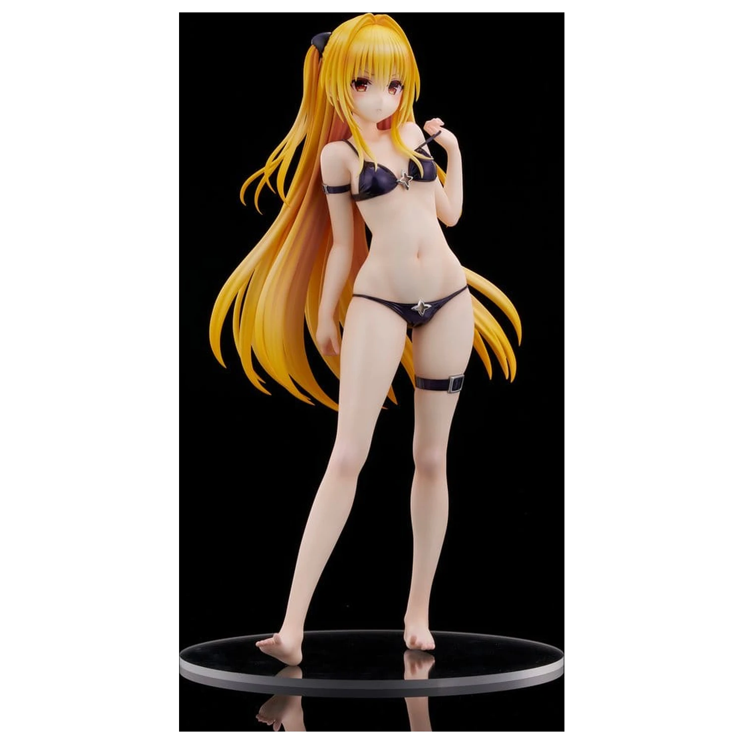 To Love Ru Darkness Badeanzug Serie PVC Figur 1/4 Golden Darkness 39 cm Produktfoto