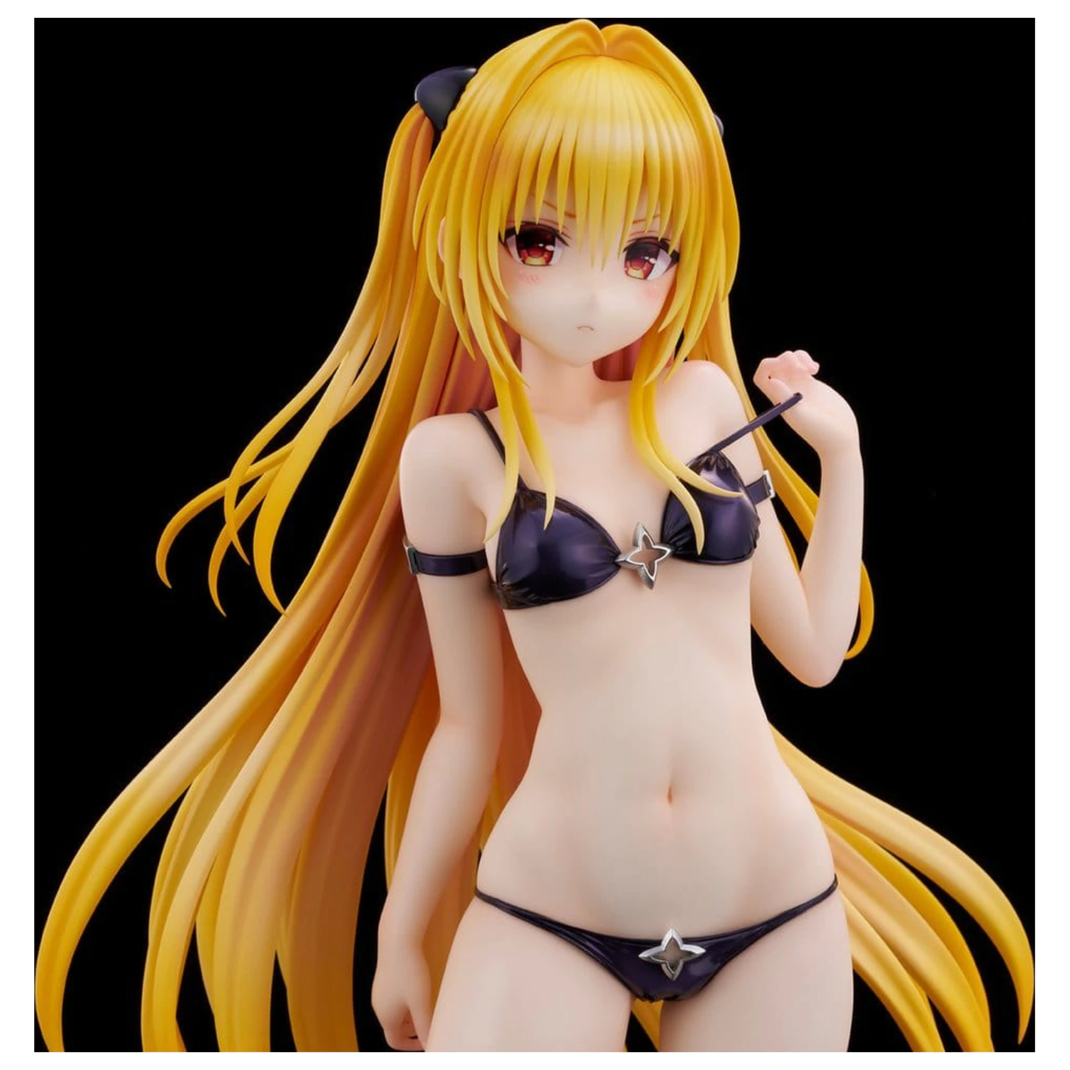 To Love Ru Darkness Badeanzug Serie PVC Figur 1/4 Golden Darkness 39 cm Produktfoto