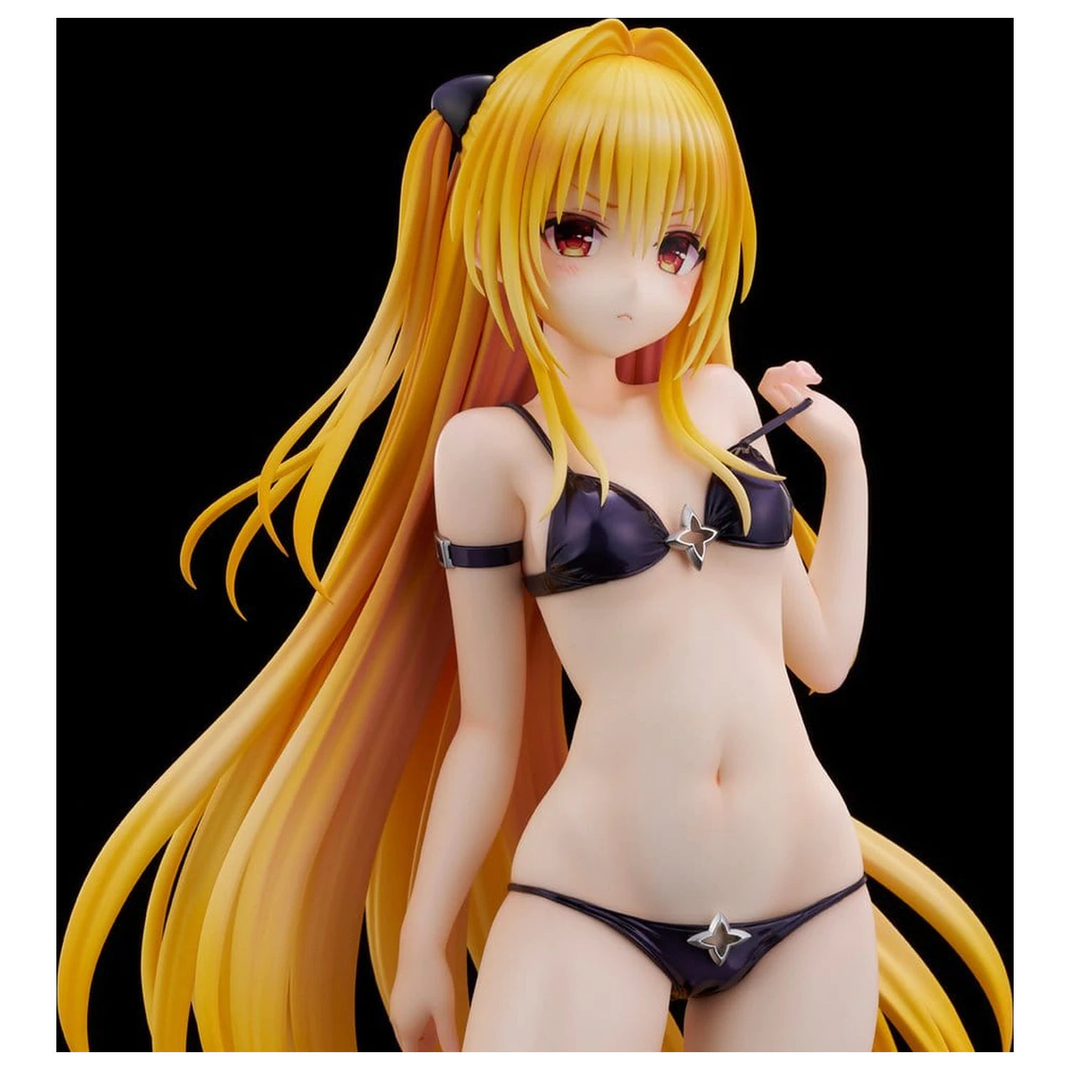 To Love Ru Darkness Badeanzug Serie PVC Figur 1/4 Golden Darkness 39 cm Produktfoto