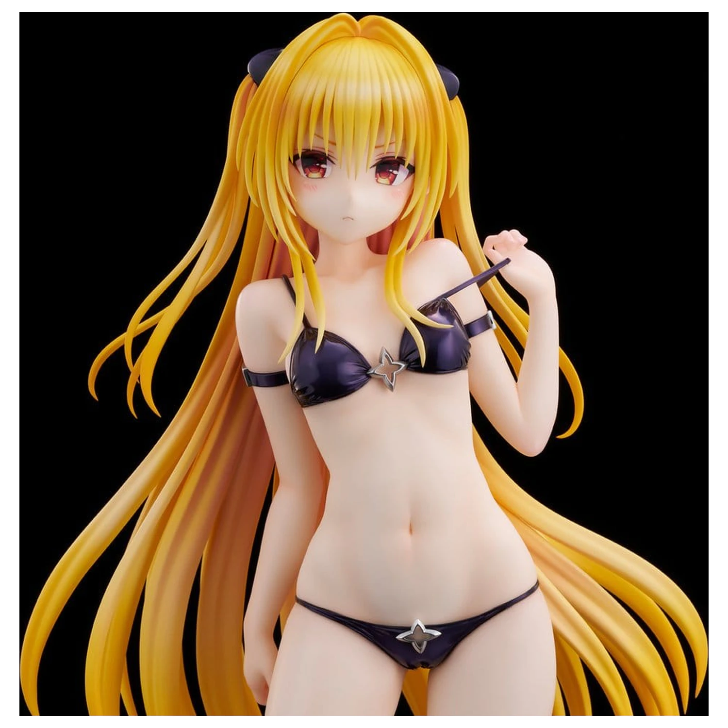 To Love Ru Darkness Badeanzug Serie PVC Figur 1/4 Golden Darkness 39 cm Produktfoto