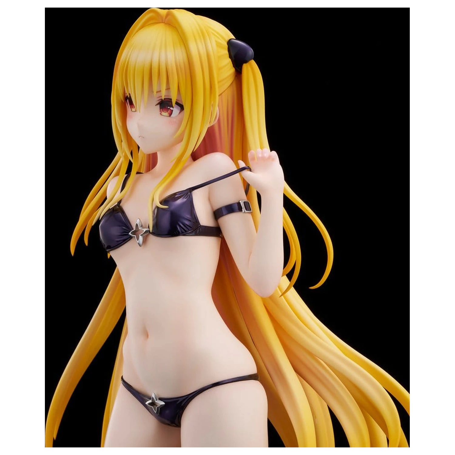 To Love Ru Darkness Badeanzug Serie PVC Figur 1/4 Golden Darkness 39 cm Produktfoto
