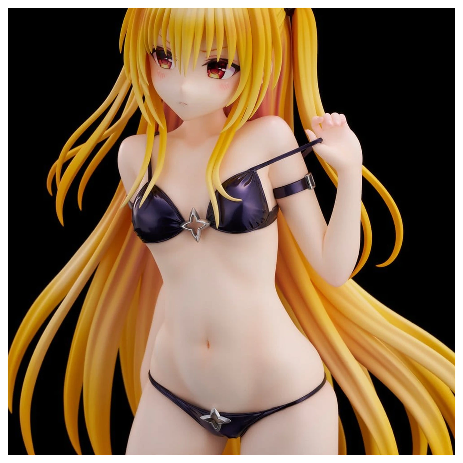 To Love Ru Darkness Badeanzug Serie PVC Figur 1/4 Golden Darkness 39 cm Produktfoto