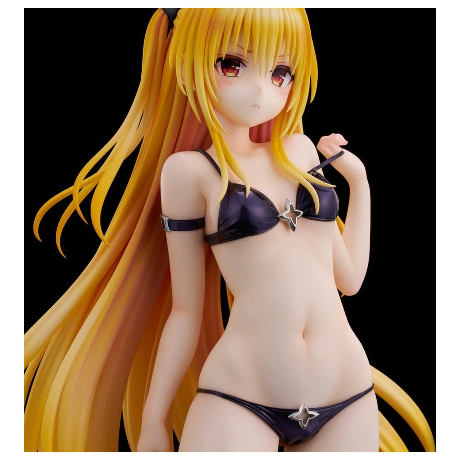 To Love Ru Darkness Badeanzug Serie PVC Figur 1/4 Golden Darkness 39 cm Produktfoto