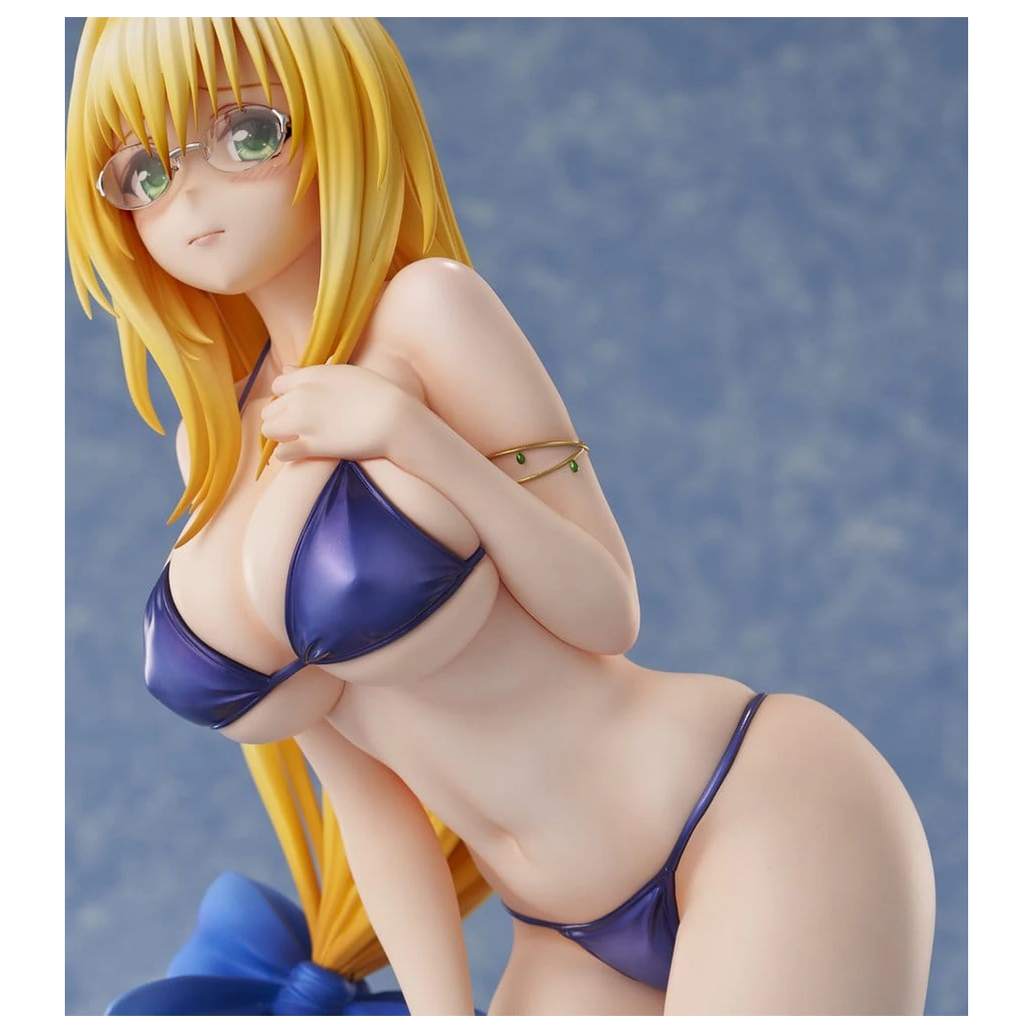 To LOVE-Ru Darkness Badeanzug Serie PVC Figur 1/4 Tearju Lunatique Reissue 36 cm Produktfoto