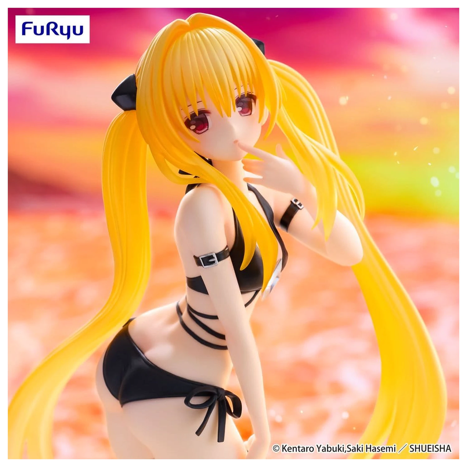 To Love Ru Darkness Trio-Try-iT PVC Figur Konjiki no Yami 19 cm Produktfoto