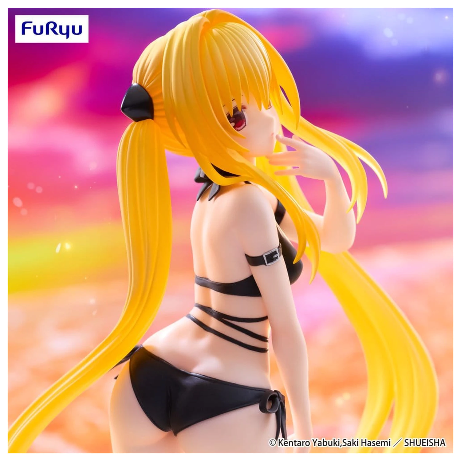 To Love Ru Darkness Trio-Try-iT PVC Figur Konjiki no Yami 19 cm Produktfoto