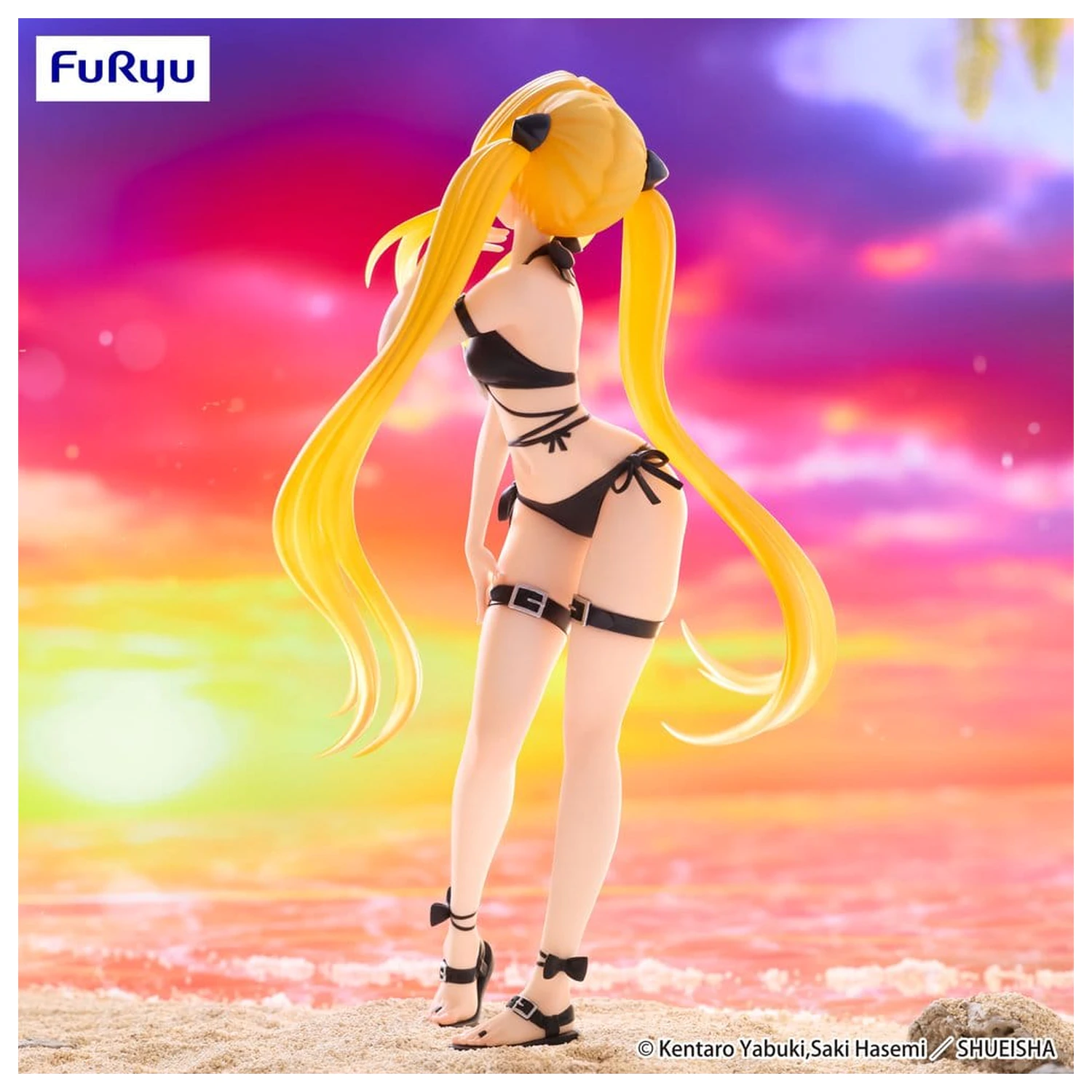 To Love Ru Darkness Trio-Try-iT PVC Figur Konjiki no Yami 19 cm Produktfoto
