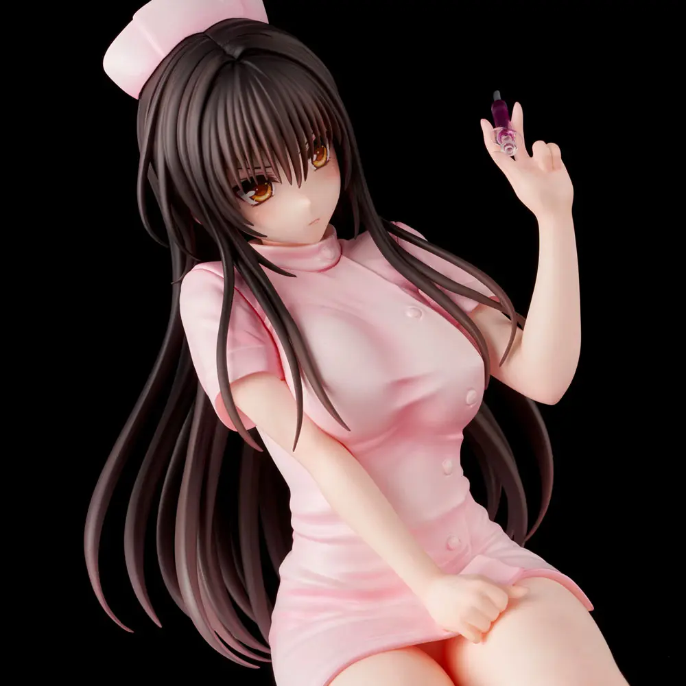 To Love-Ru Darkness Statue PVC Yui Kotegawa Nurse Cos 22 cm termékfotó