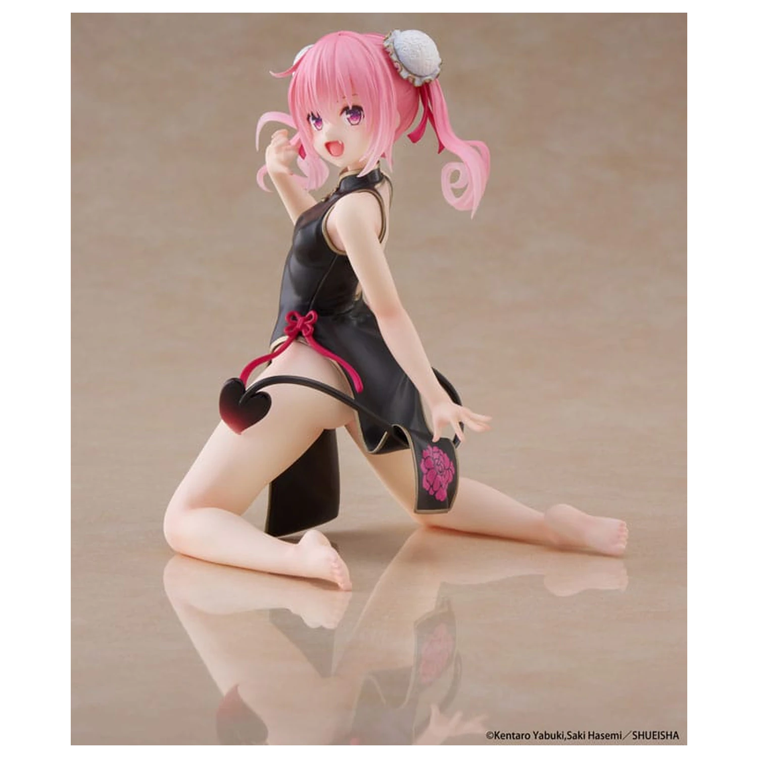 To Love-Ru PVC Statue Desktop Süße Figur Nana (China Dress Ver.) 13 cm Produktfoto