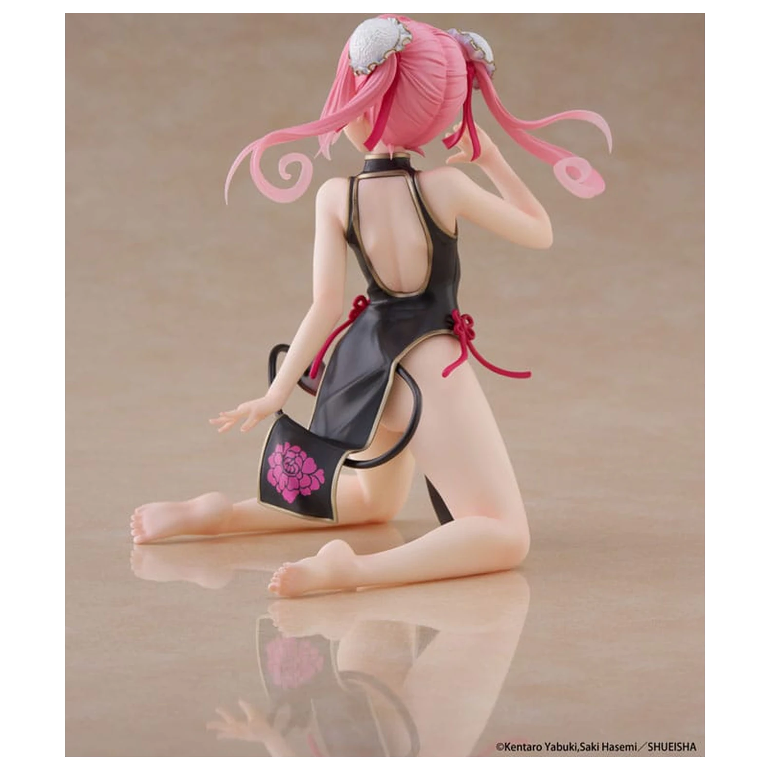 To Love-Ru PVC Statue Desktop Süße Figur Nana (China Dress Ver.) 13 cm Produktfoto