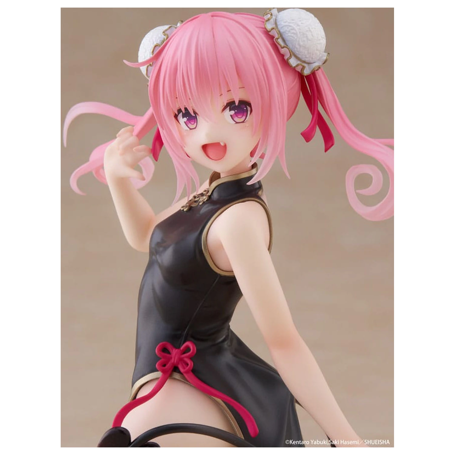 To Love-Ru PVC Statue Desktop Süße Figur Nana (China Dress Ver.) 13 cm Produktfoto