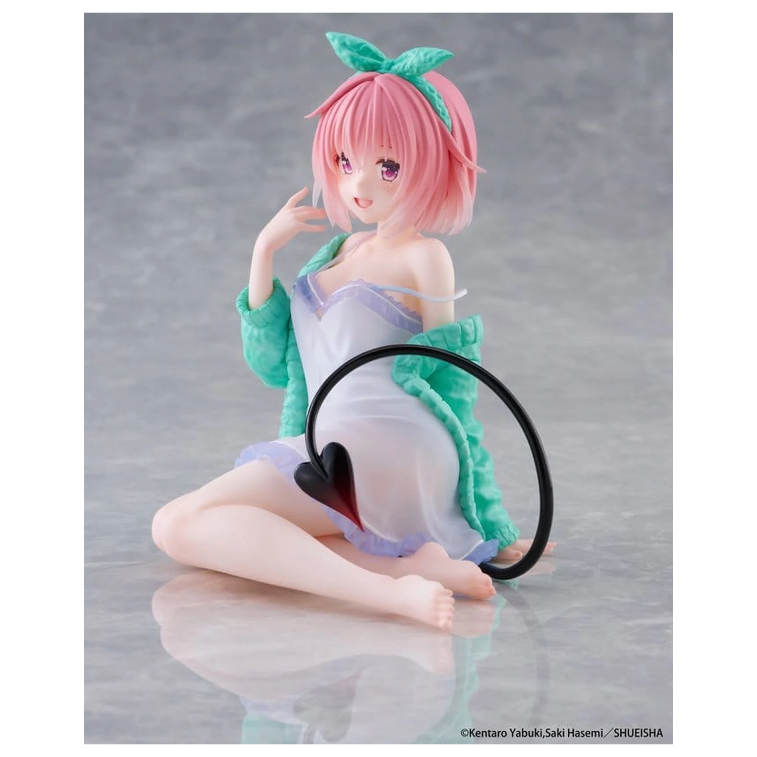 To Love-Ru Desktop Cute PVC Figur Momo (Roomwear Ver.) 13 cm Produktfoto