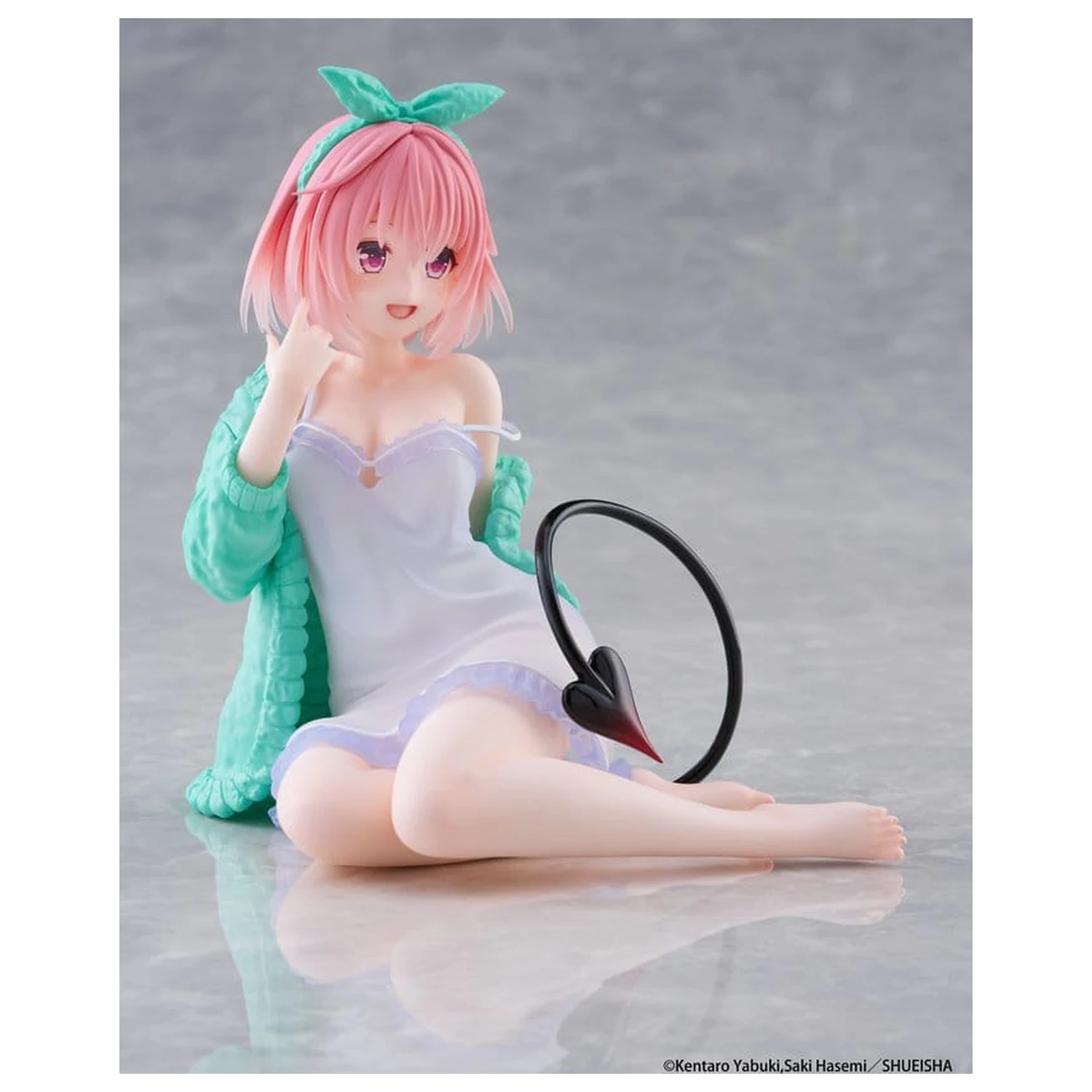 To Love-Ru Desktop Cute PVC Figur Momo (Roomwear Ver.) 13 cm Produktfoto