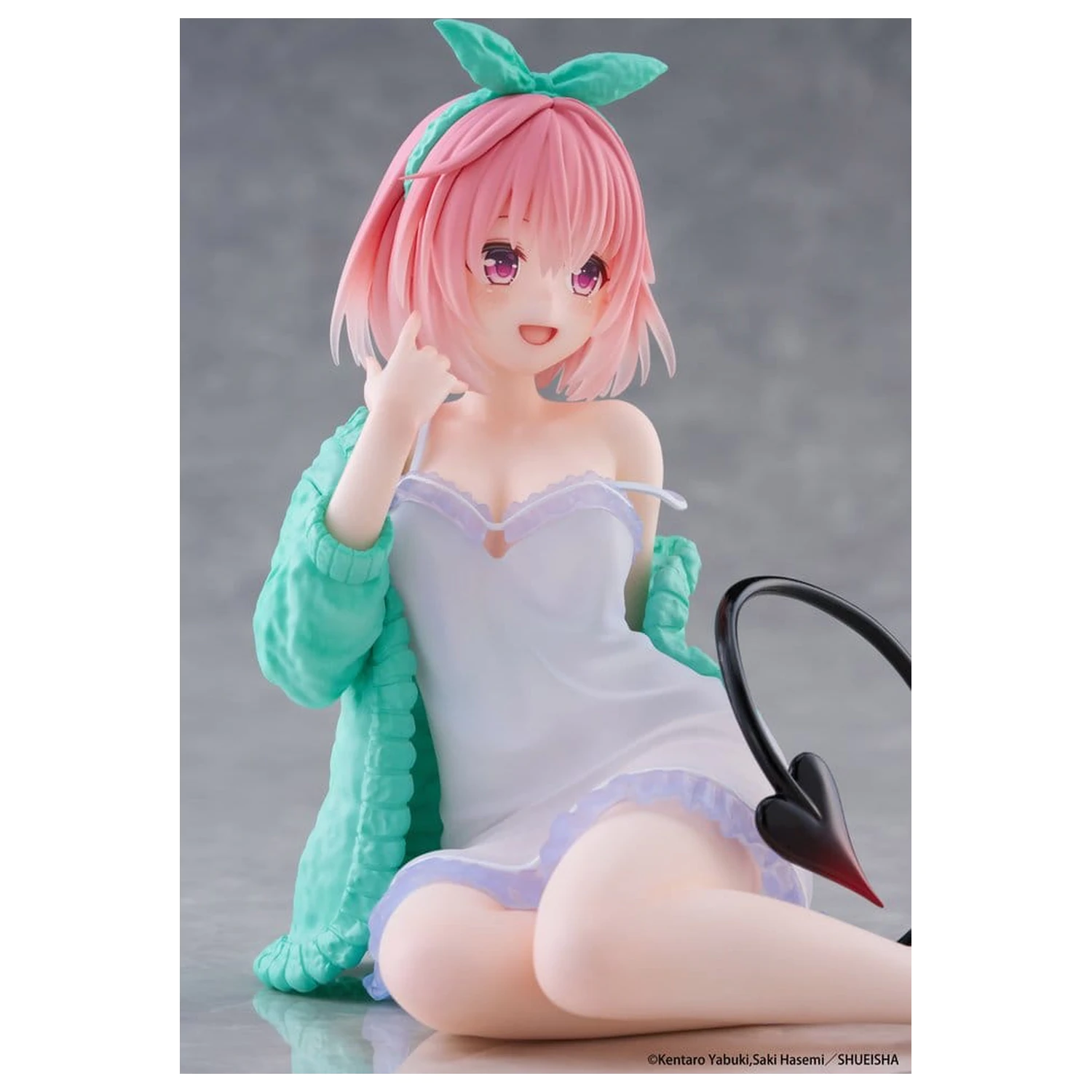 To Love-Ru Desktop Cute PVC Figur Momo (Roomwear Ver.) 13 cm Produktfoto