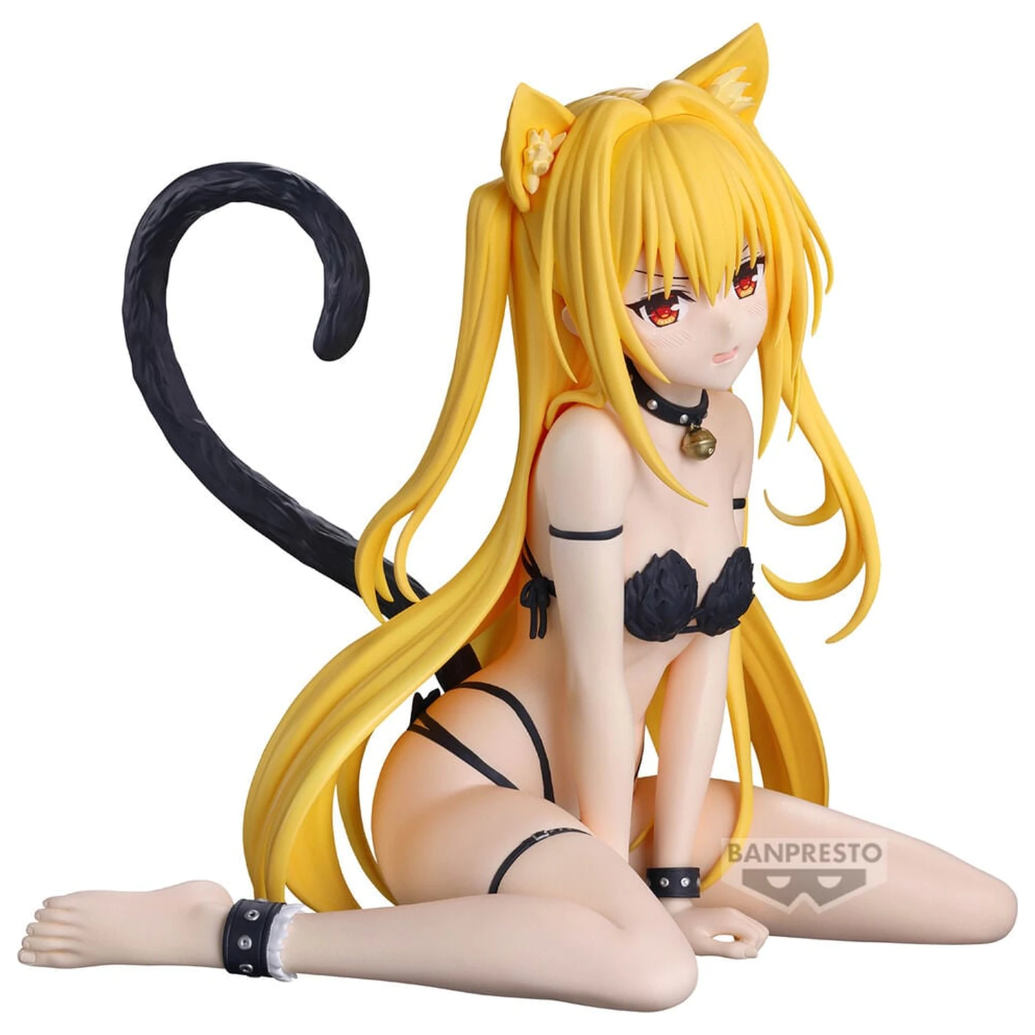 To Loveru Darkness Konjiki no Yami Sitting Nyarls Collection Figur 13 Zentimeter Produktfoto