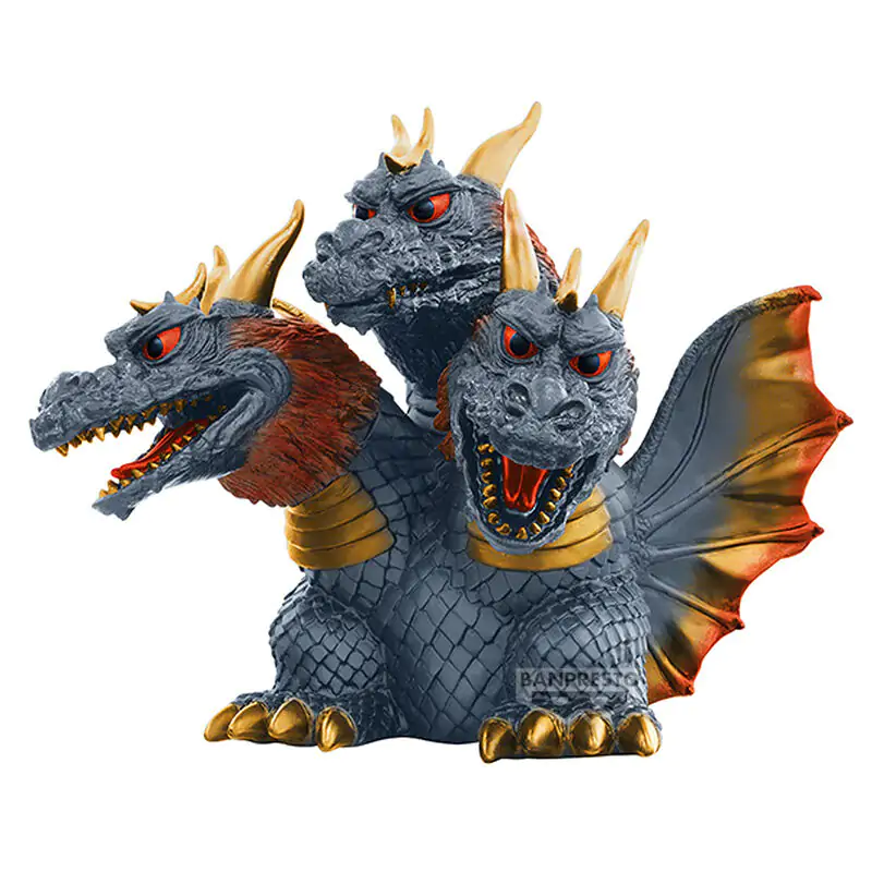 Toho Monster King Ghidorah 1964 ver.B Enshrined Monsters Figur 12cm Produktfoto