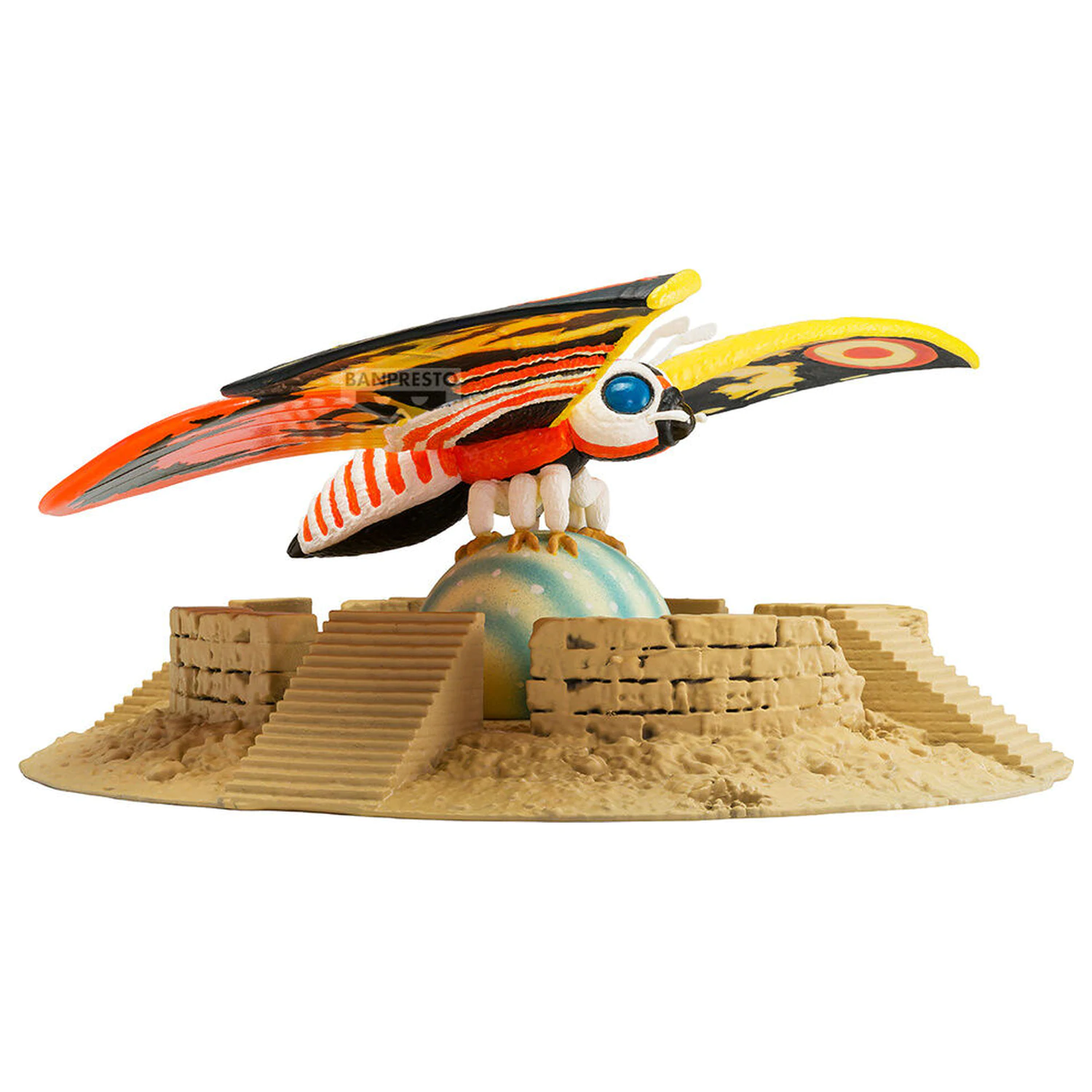 Toho Monster Series Art Vignette Mothra 1996 Figur 5 cm Produktfoto