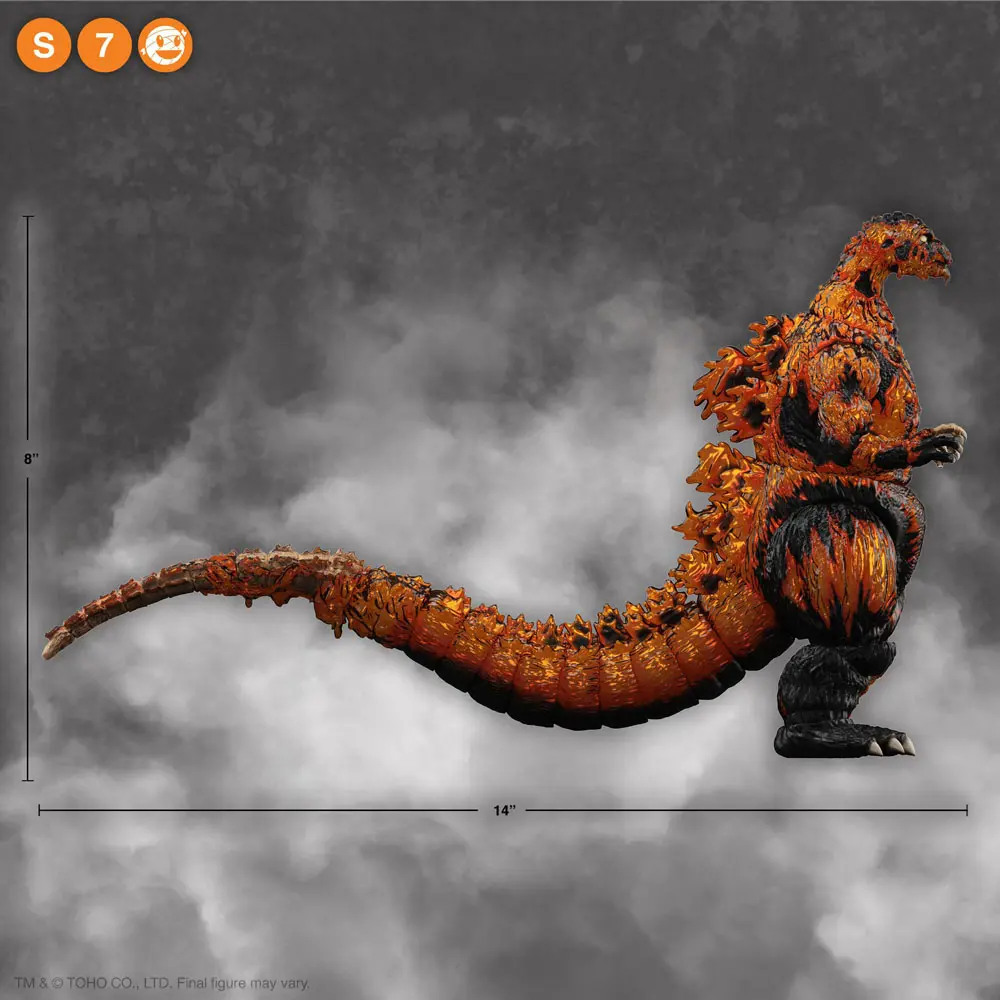 Toho Ultimates Actionfigur 1200ºC Godzilla 21 cm Produktfoto