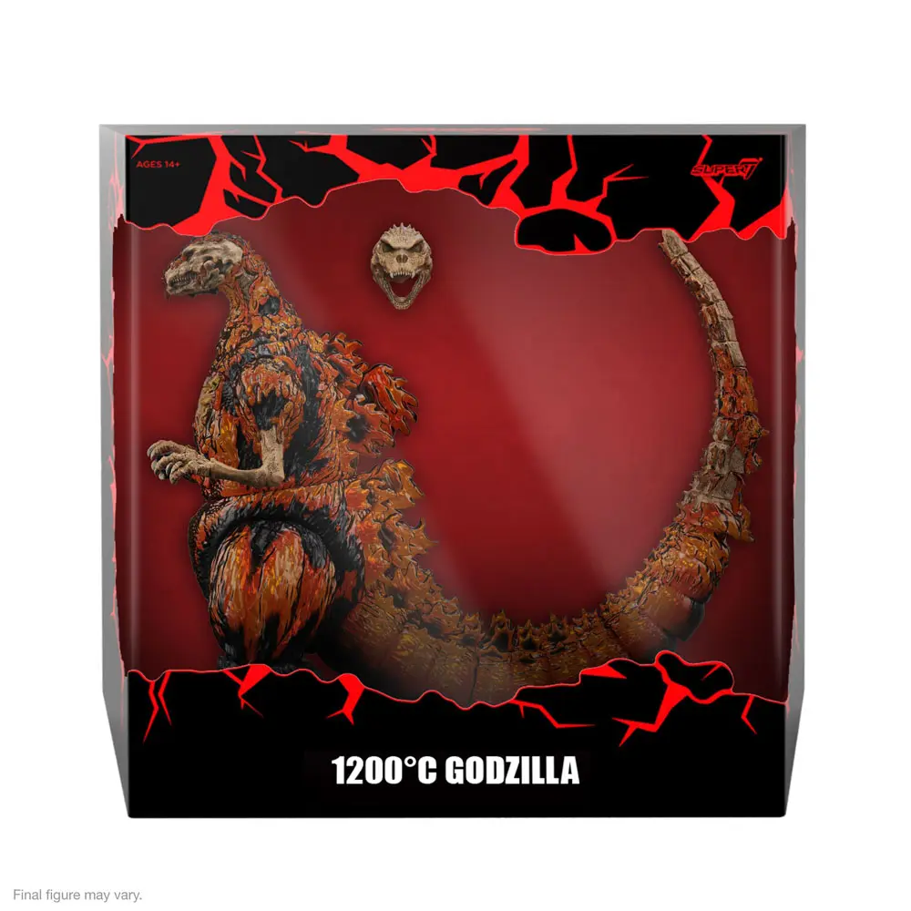 Toho Ultimates Actionfigur 1200ºC Godzilla 21 cm Produktfoto