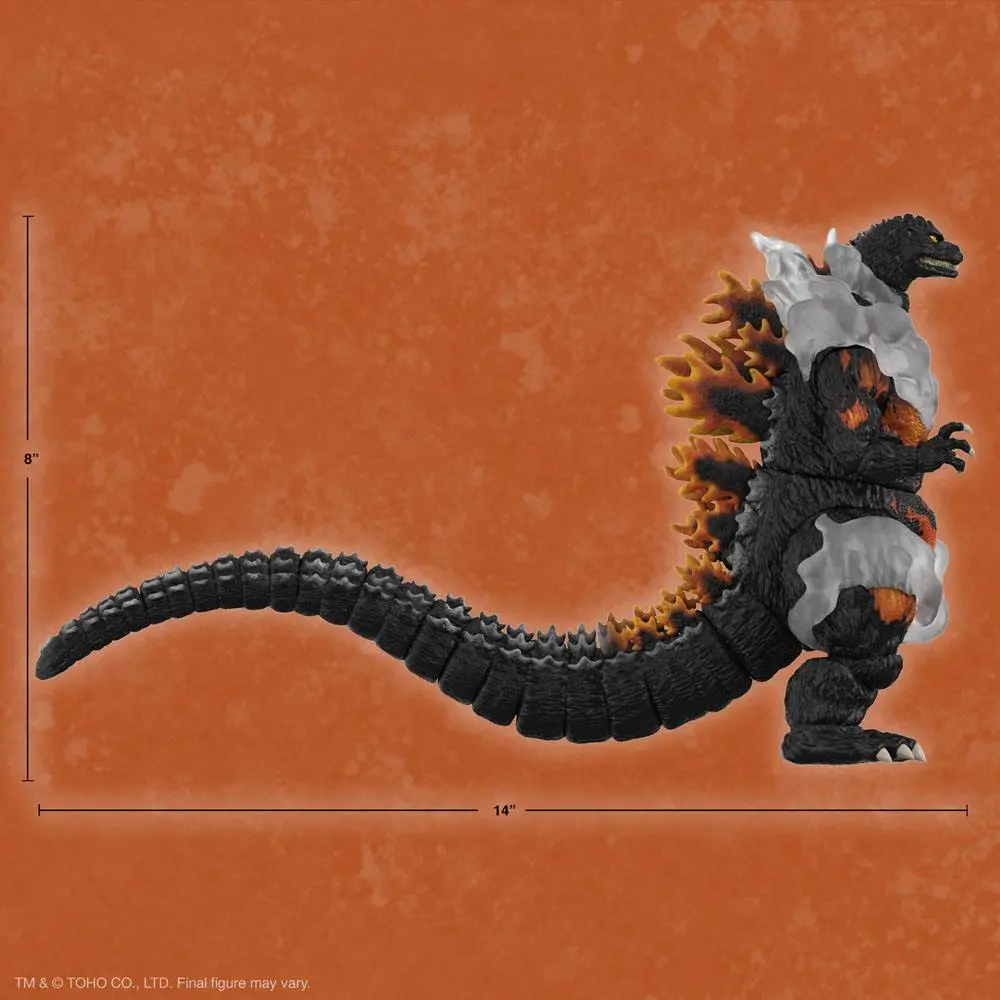 Toho Ultimates Actionfigur Burning Godzilla 1995 20 cm termékfotó