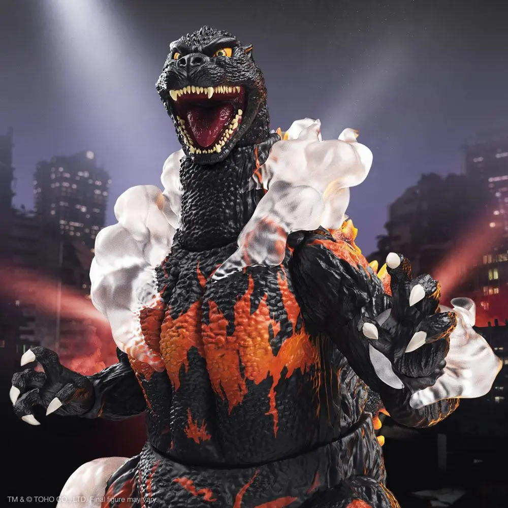 Toho Ultimates Actionfigur Burning Godzilla 1995 20 cm termékfotó