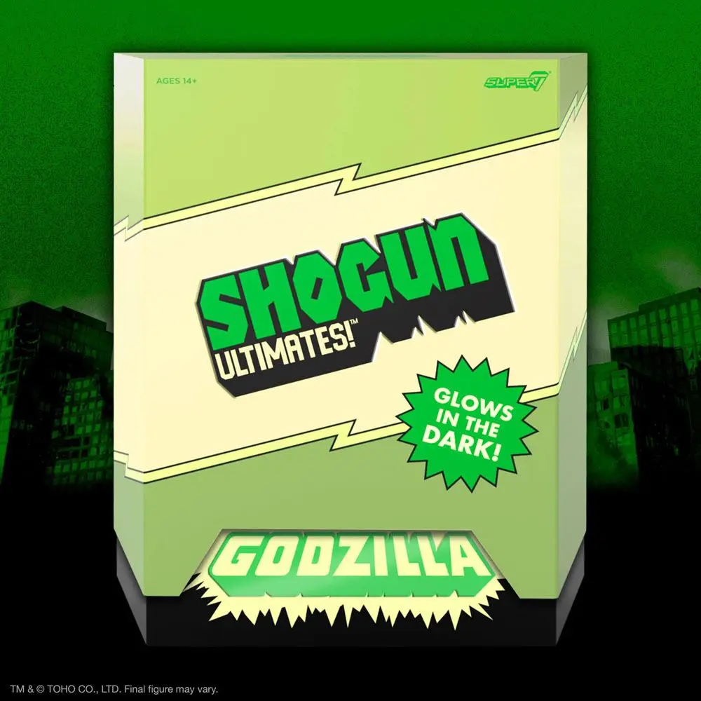 Toho Ultimates Actionfigur Shogun Godzilla (Glow) 20 cm Produktfoto