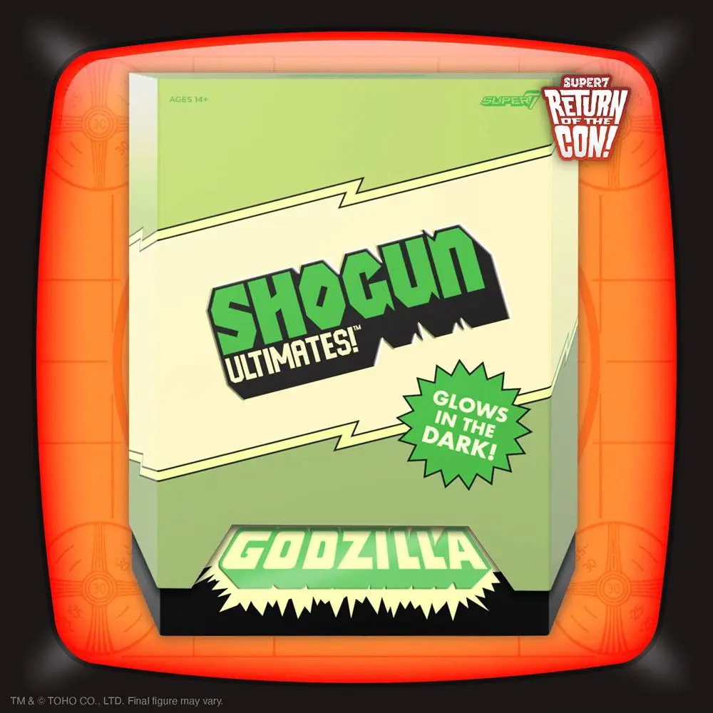 Toho Ultimates Actionfigur Shogun Godzilla (Glow) 20 cm Produktfoto