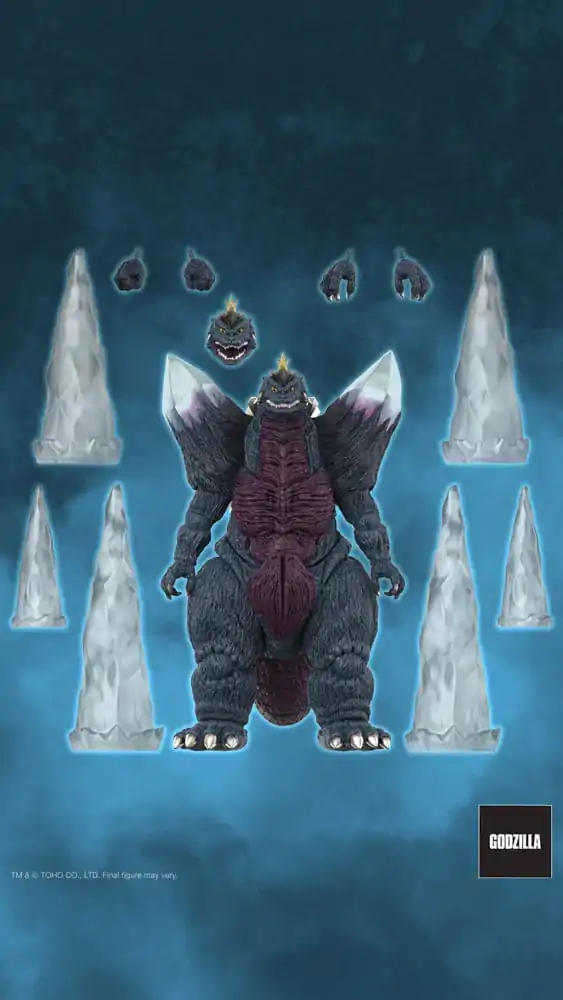 Toho Ultimates Actionfigur Wave 4 SpaceGodzilla 20 cm Produktfoto