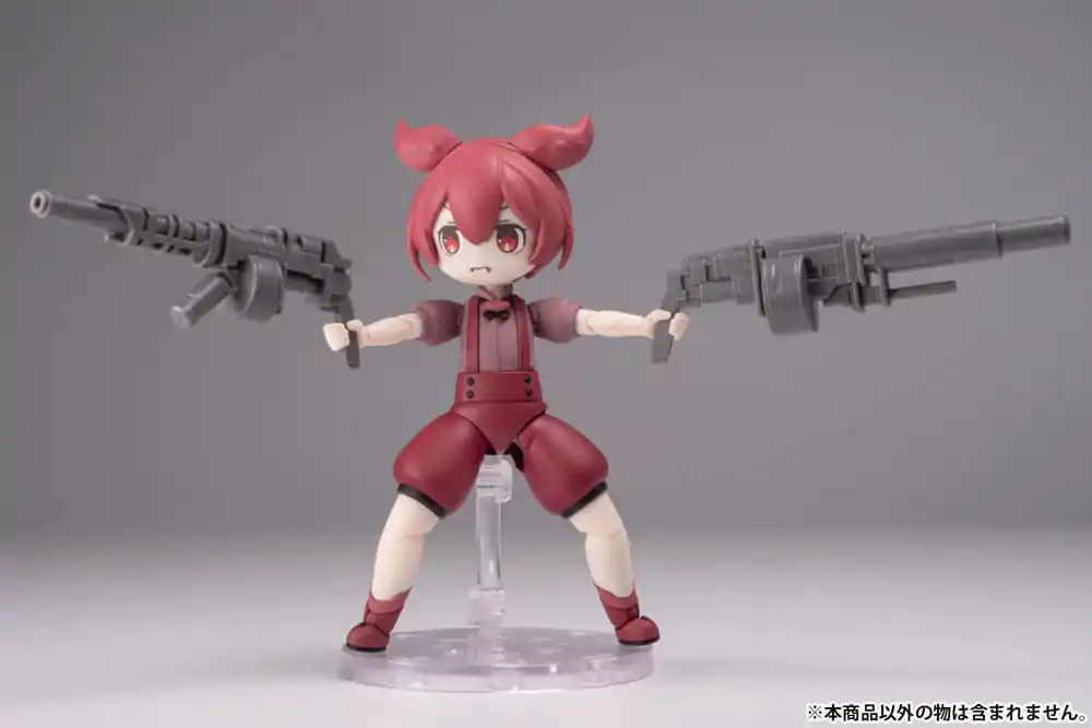 Tohoku Zunko Plastic Model Kit 1/12 Plafia Ankomon Mini Figure Set 10 cm Produktfoto