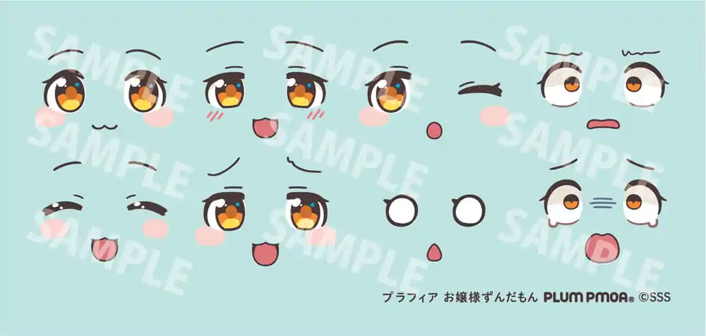 Tohoku Zunko Plastikmodellbausatz 1/12 Plafia Ojosama Zundamon 10 cm Produktfoto