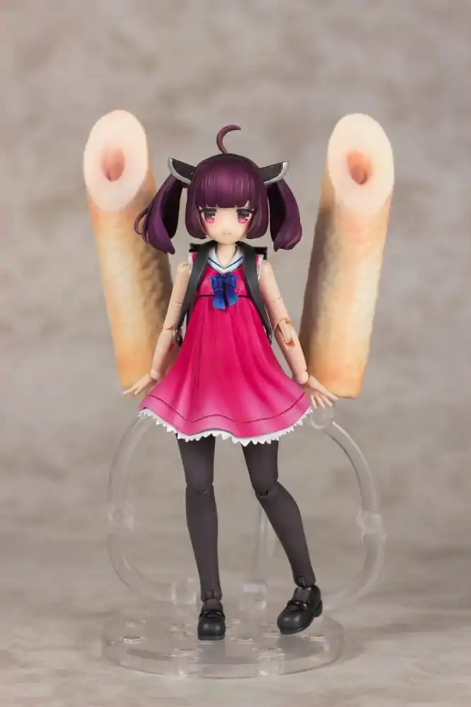 Tohoku Zunko Kunststoff Modell Bausatz 1/12 Plafia Tohoku Kiritan Mini Figur Set 12 cm Produktfoto