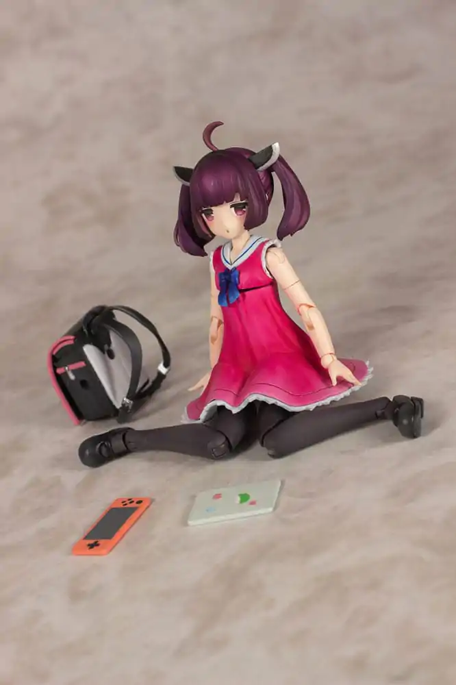 Tohoku Zunko Kunststoff Modell Bausatz 1/12 Plafia Tohoku Kiritan Mini Figur Set 12 cm Produktfoto