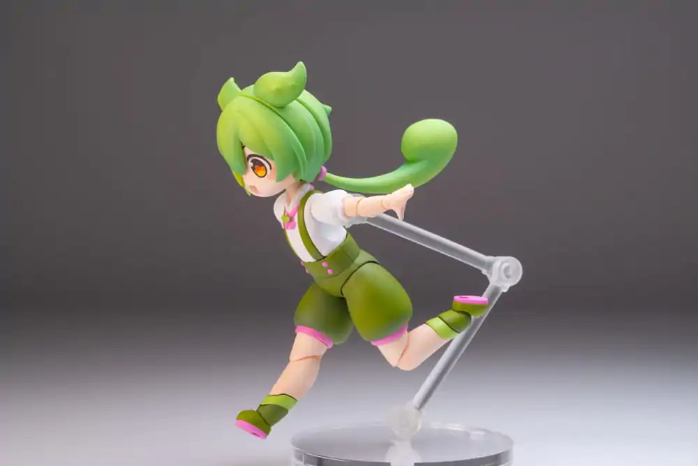 Tohoku Zunko Plastic Model Kit 1/12 Plafia Zundamon Mini Figure Set 10 cm Produktfoto