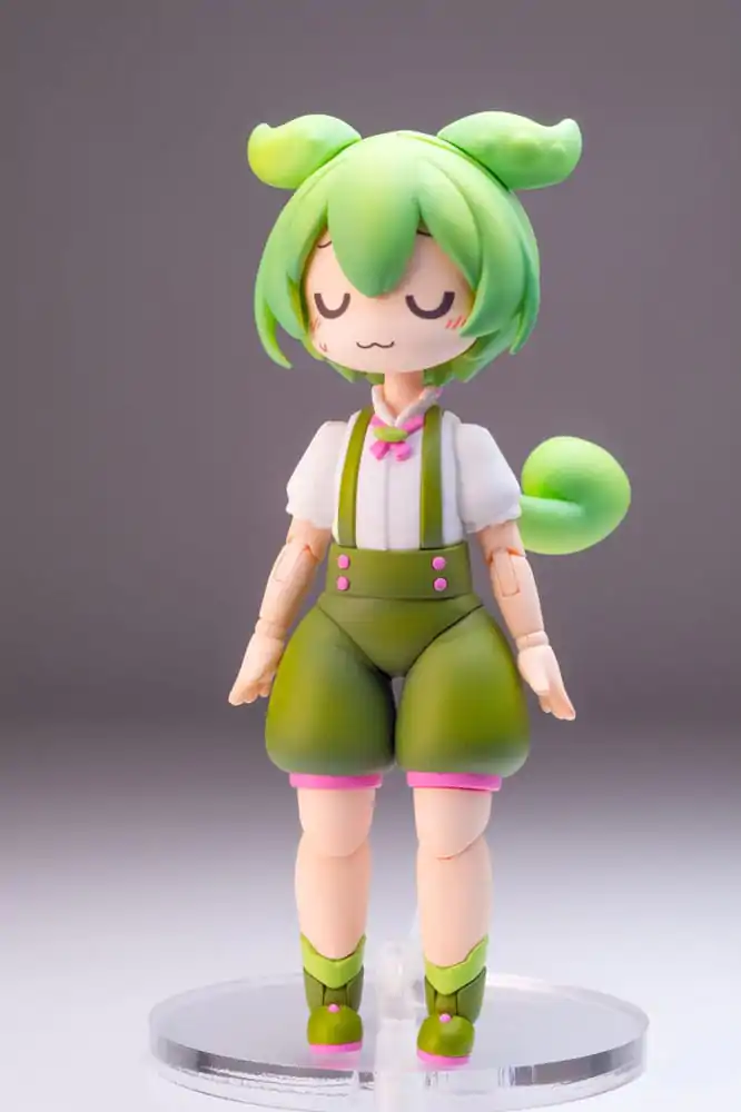 Tohoku Zunko Plastic Model Kit 1/12 Plafia Zundamon Mini Figure Set 10 cm Produktfoto