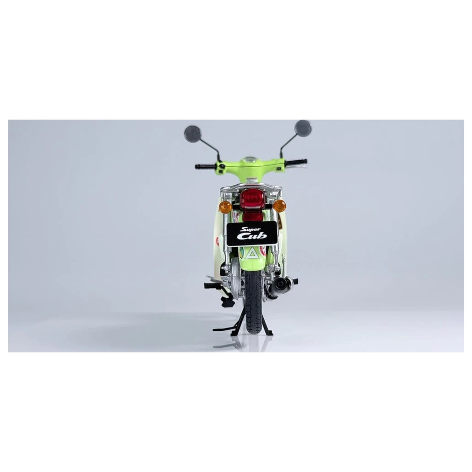 Tohoku Zunko/Zundamon Project Kunststoffmodellbausatz 1/12 Honda Super Cub Zundamon Edition 11 cm Produktfoto