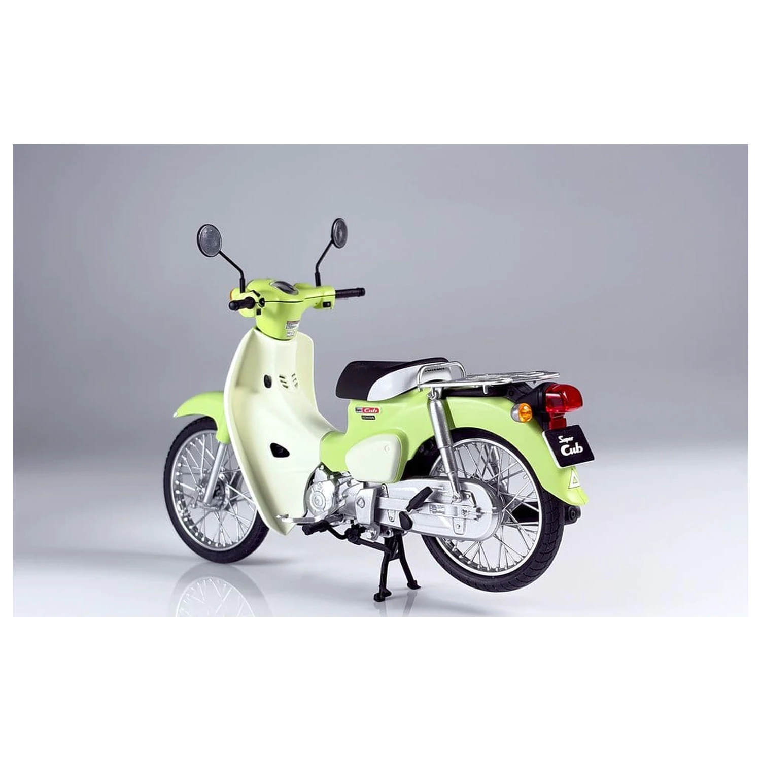 Tohoku Zunko/Zundamon Project Kunststoffmodellbausatz 1/12 Honda Super Cub Zundamon Edition 11 cm Produktfoto