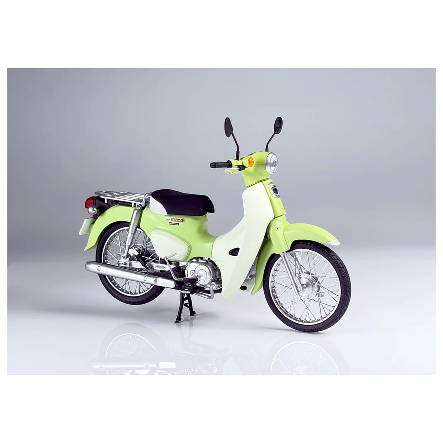 Tohoku Zunko/Zundamon Project Kunststoffmodellbausatz 1/12 Honda Super Cub Zundamon Edition 11 cm Produktfoto