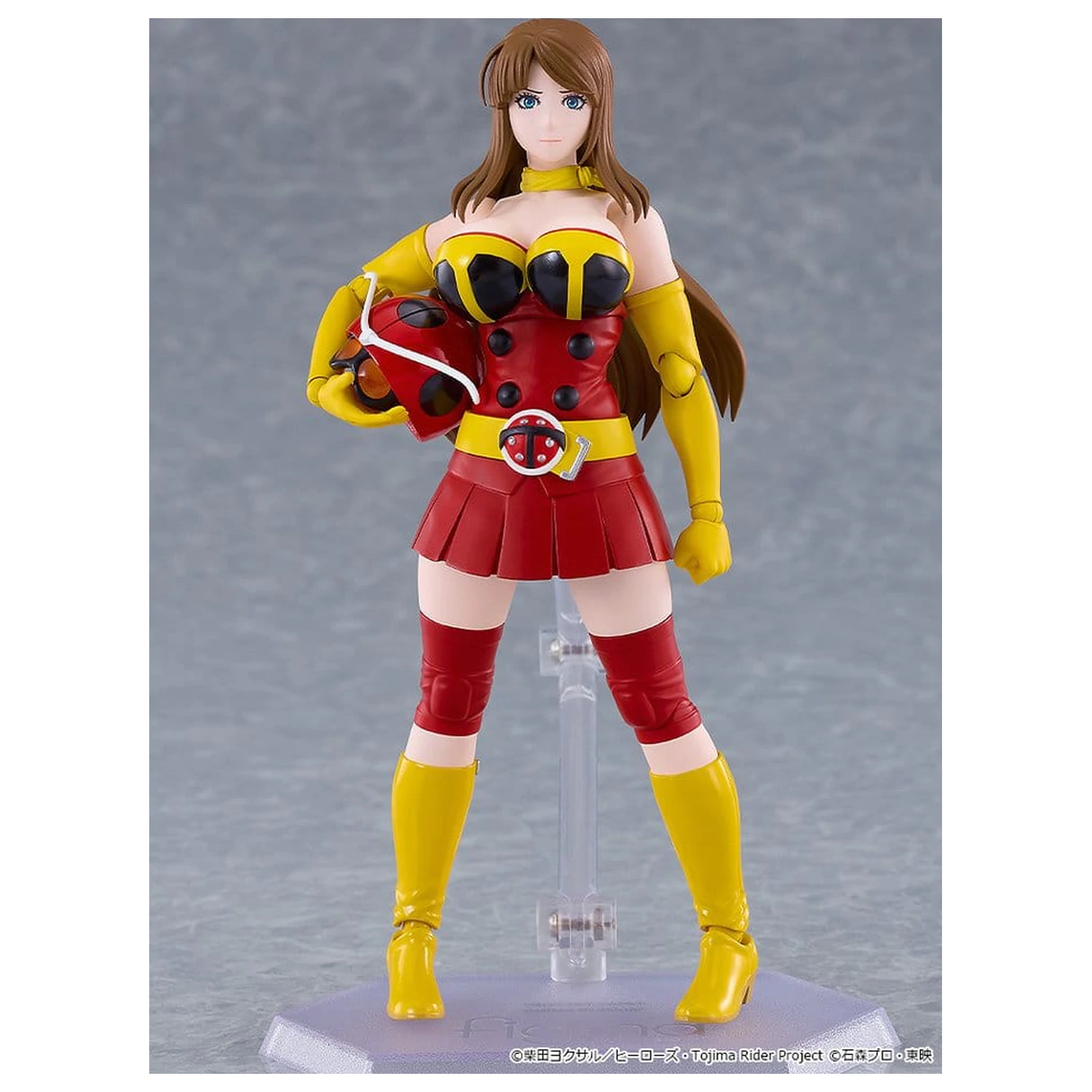 Tojima Wants to Be a Kamen Rider Figma Action-Figur Yuriko Okada (Electro-Wave Human Tackle Ver.) 14 cm Produktfoto
